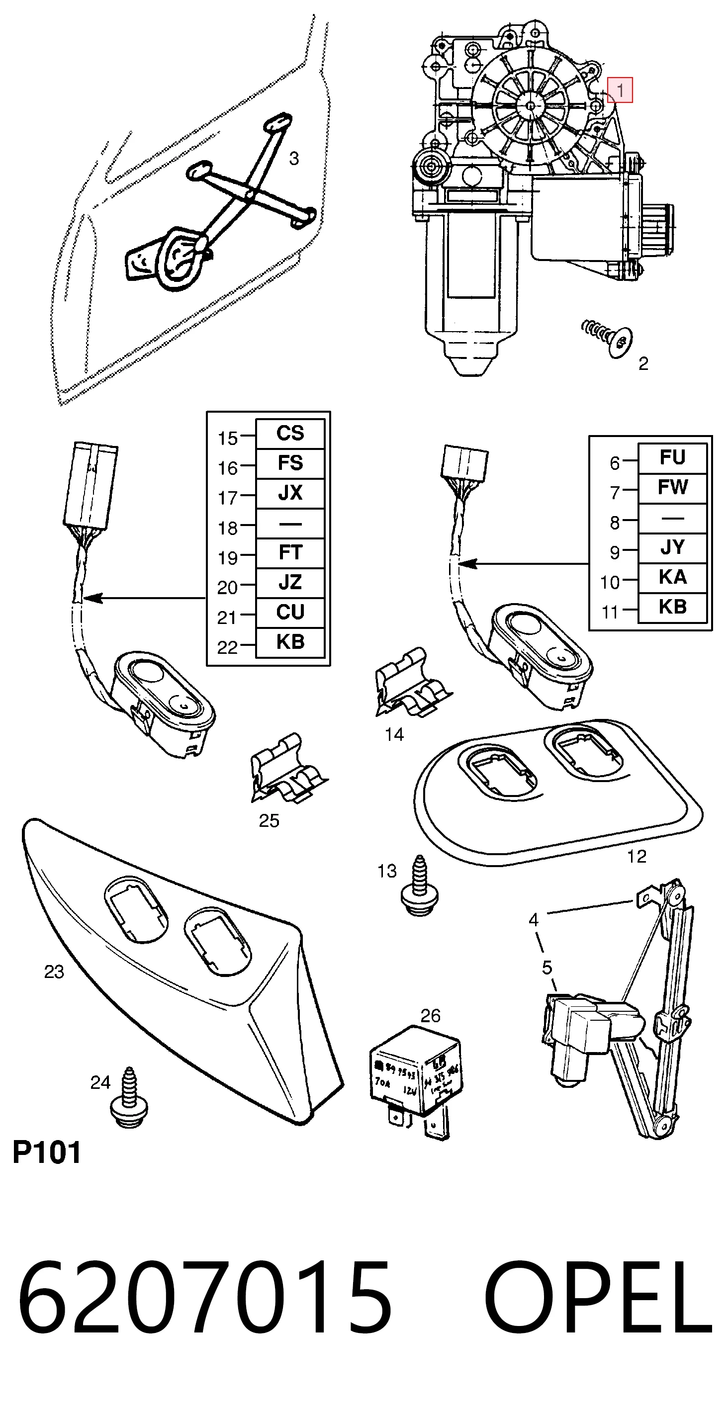 6207015 Opel