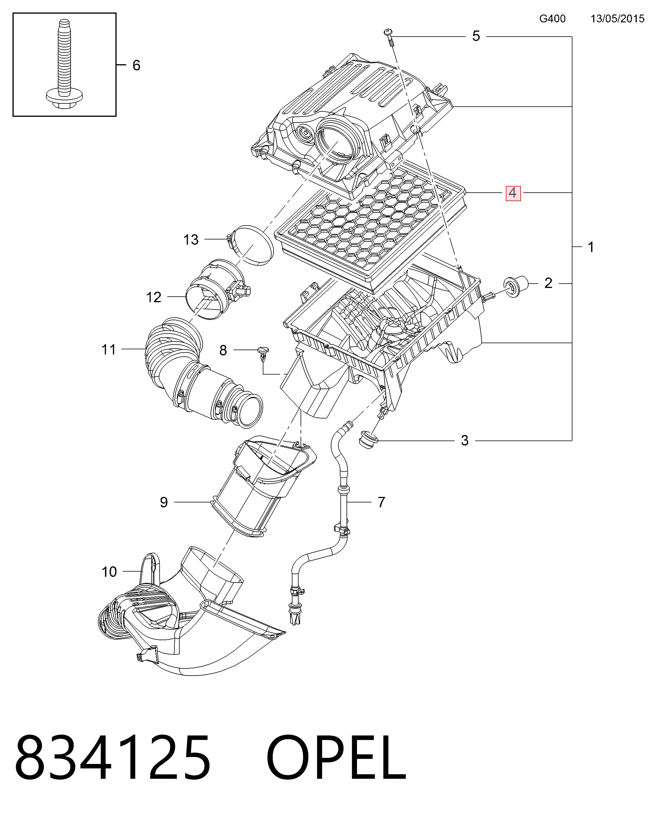 834125 Opel