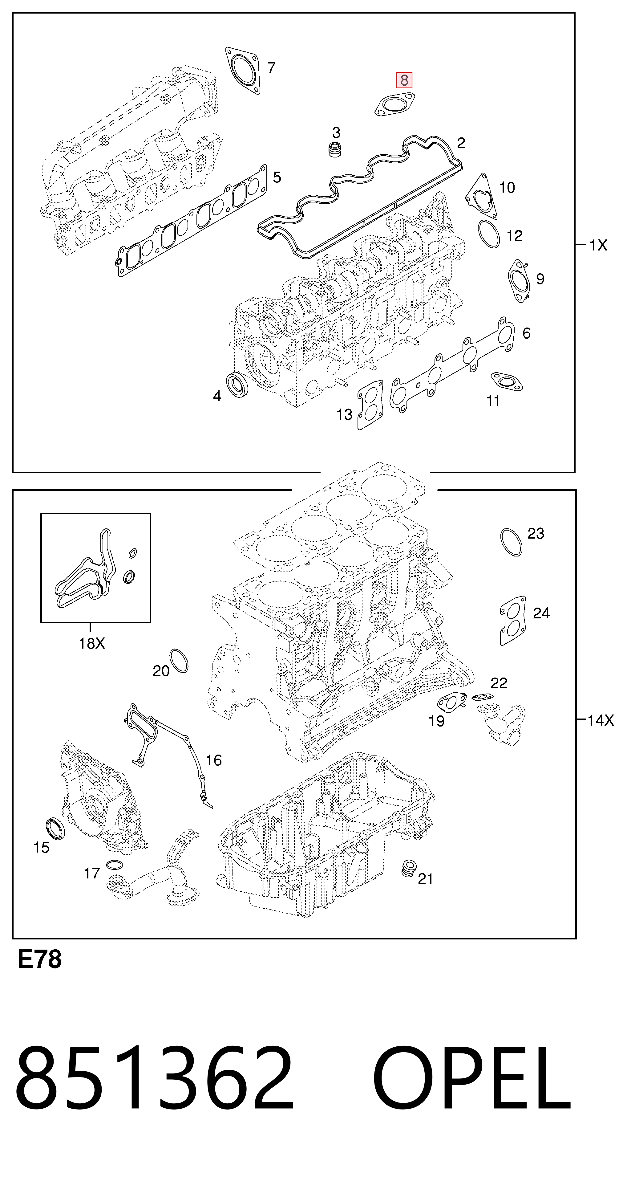 851362 Opel