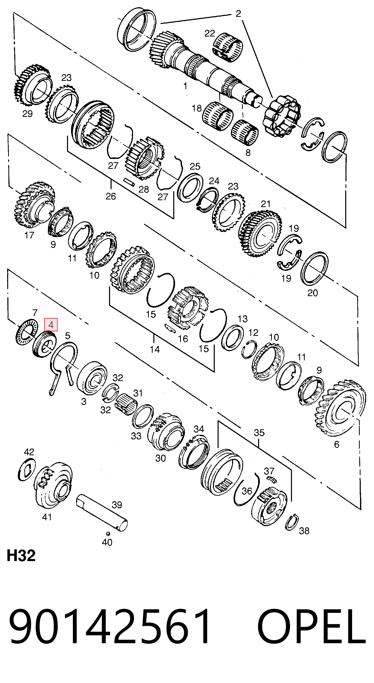 90142561 Opel