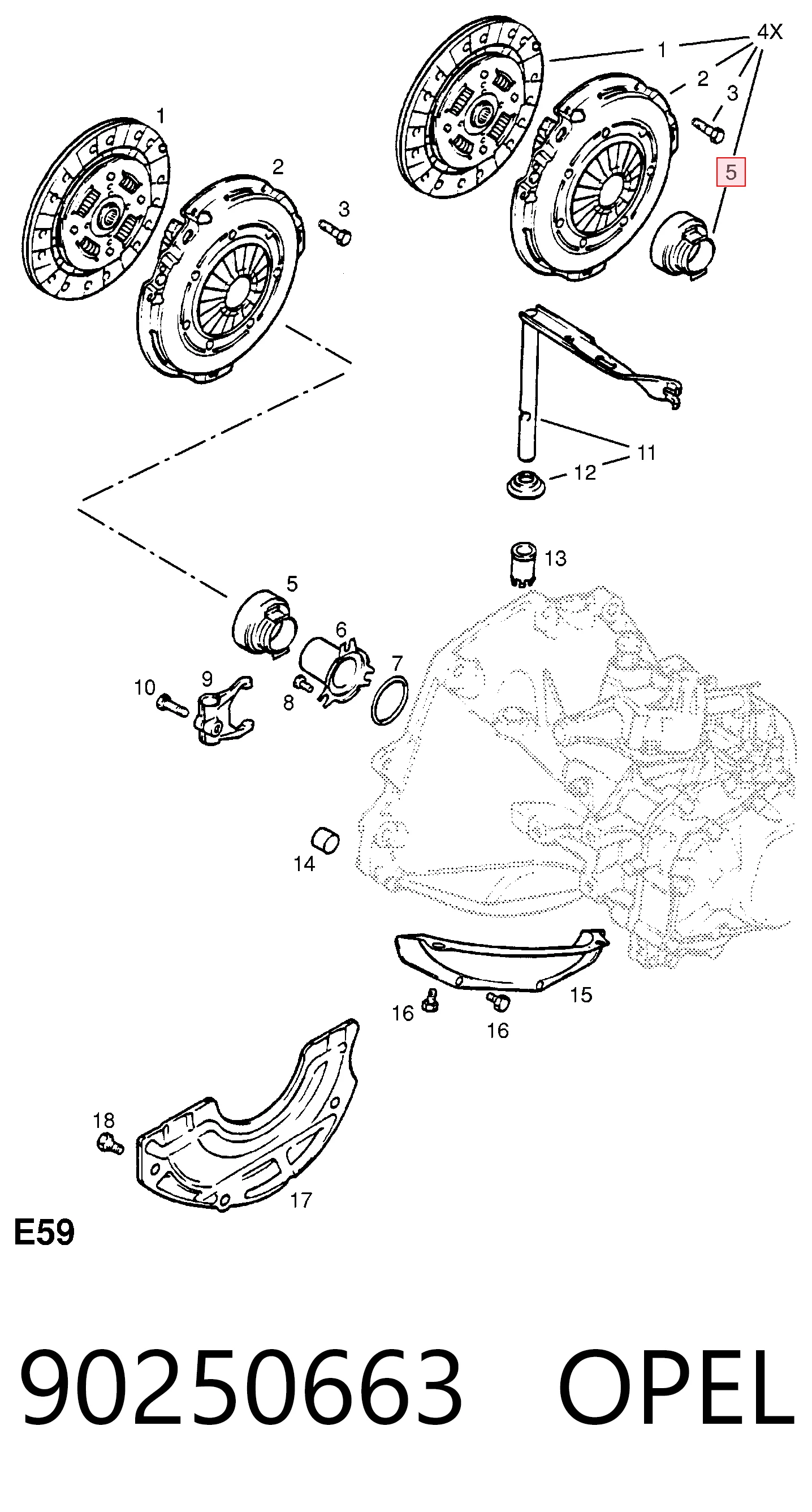 90250663 Opel