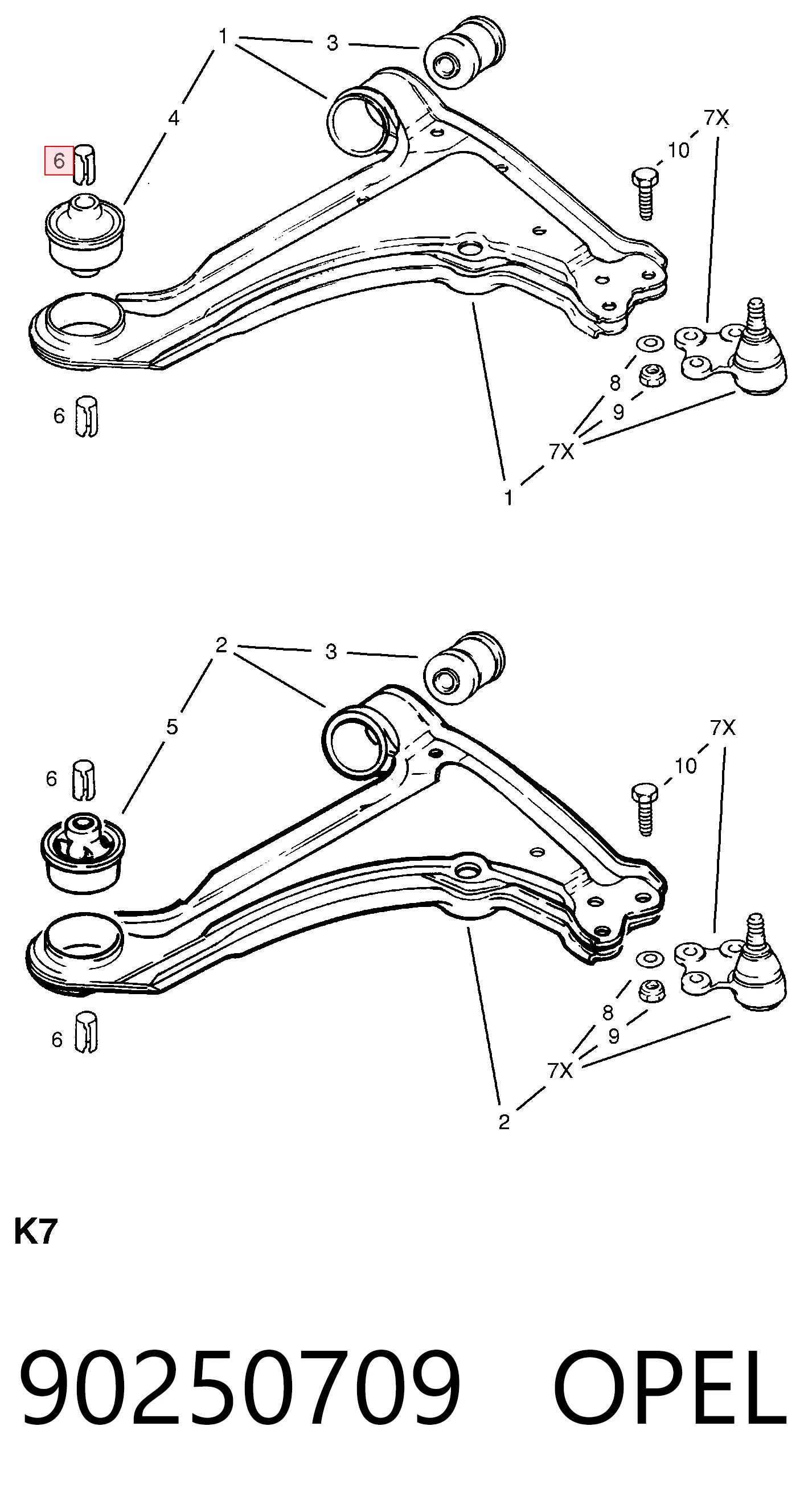 90250709 Opel
