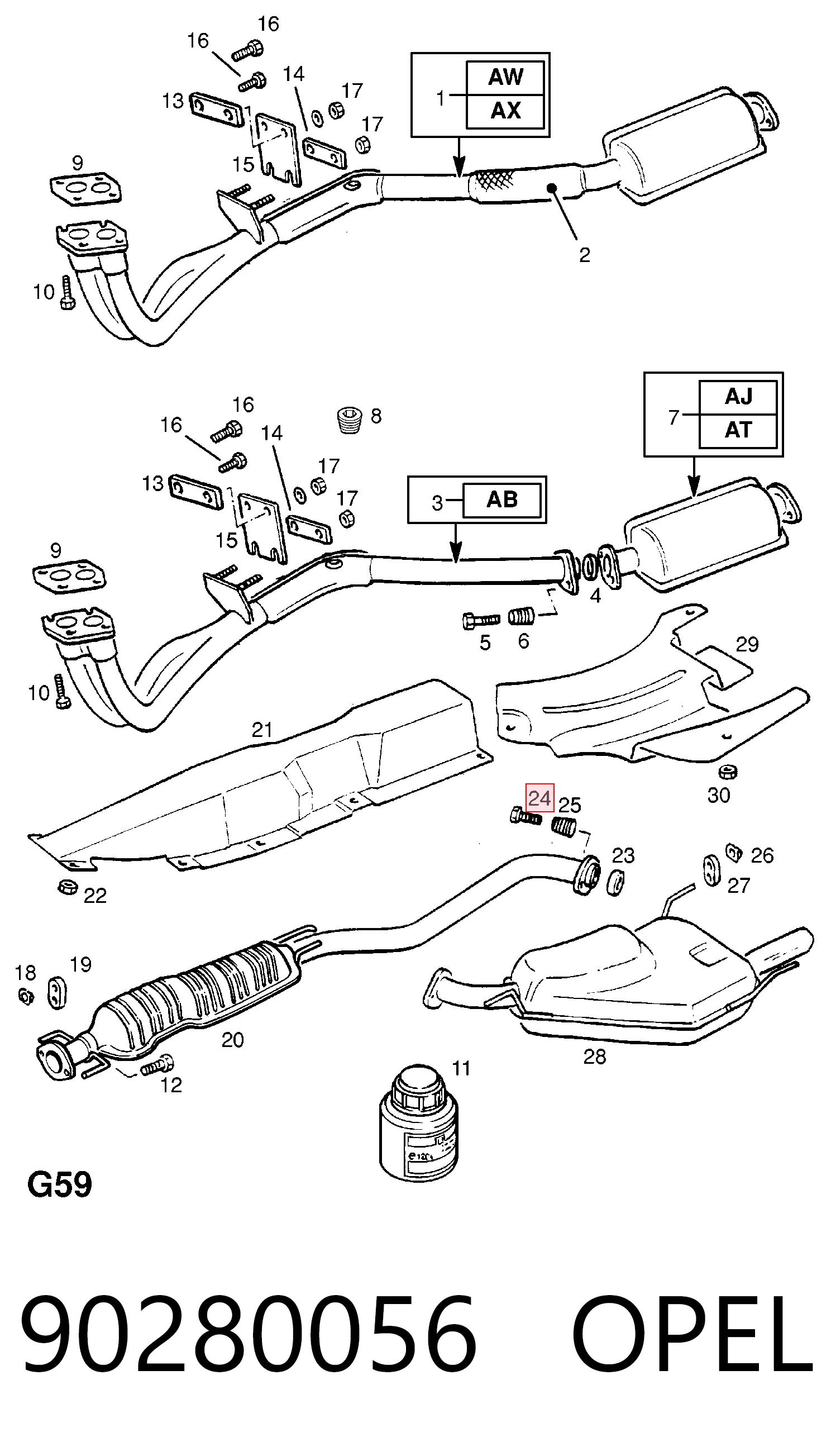 90280056 Opel
