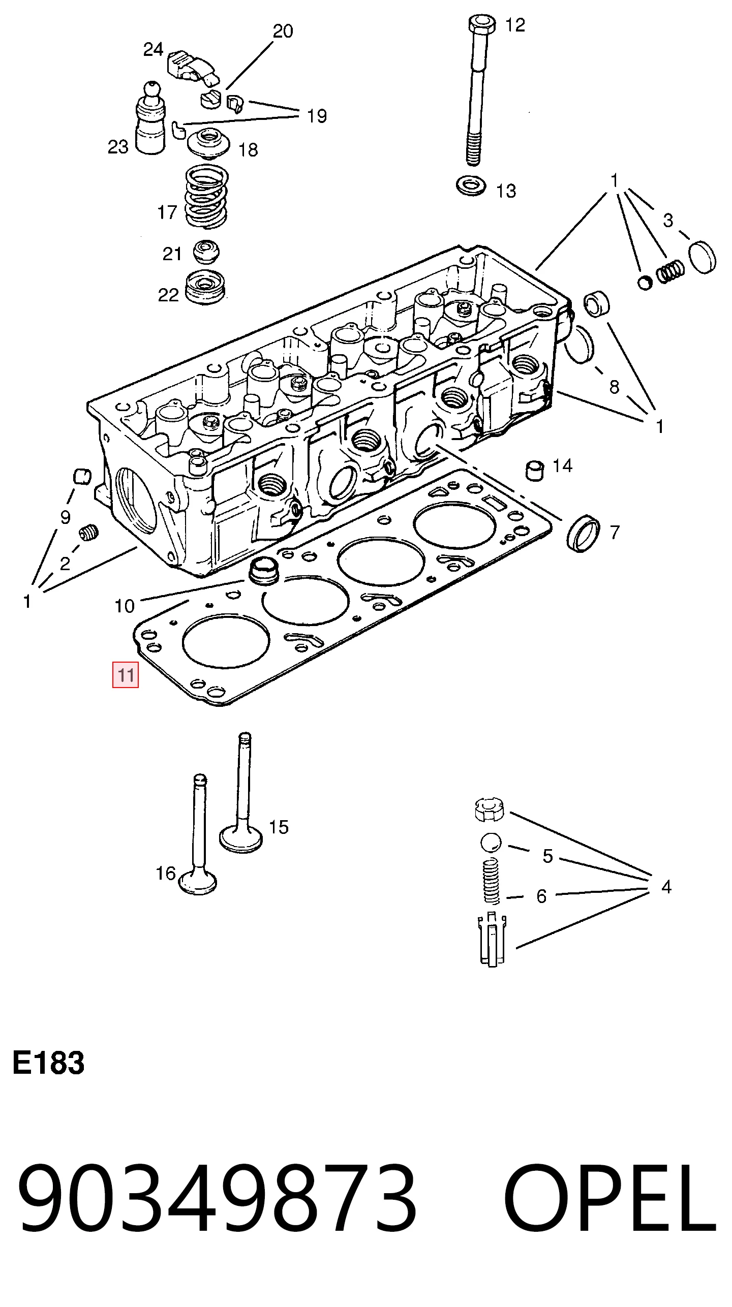 90349873 Opel