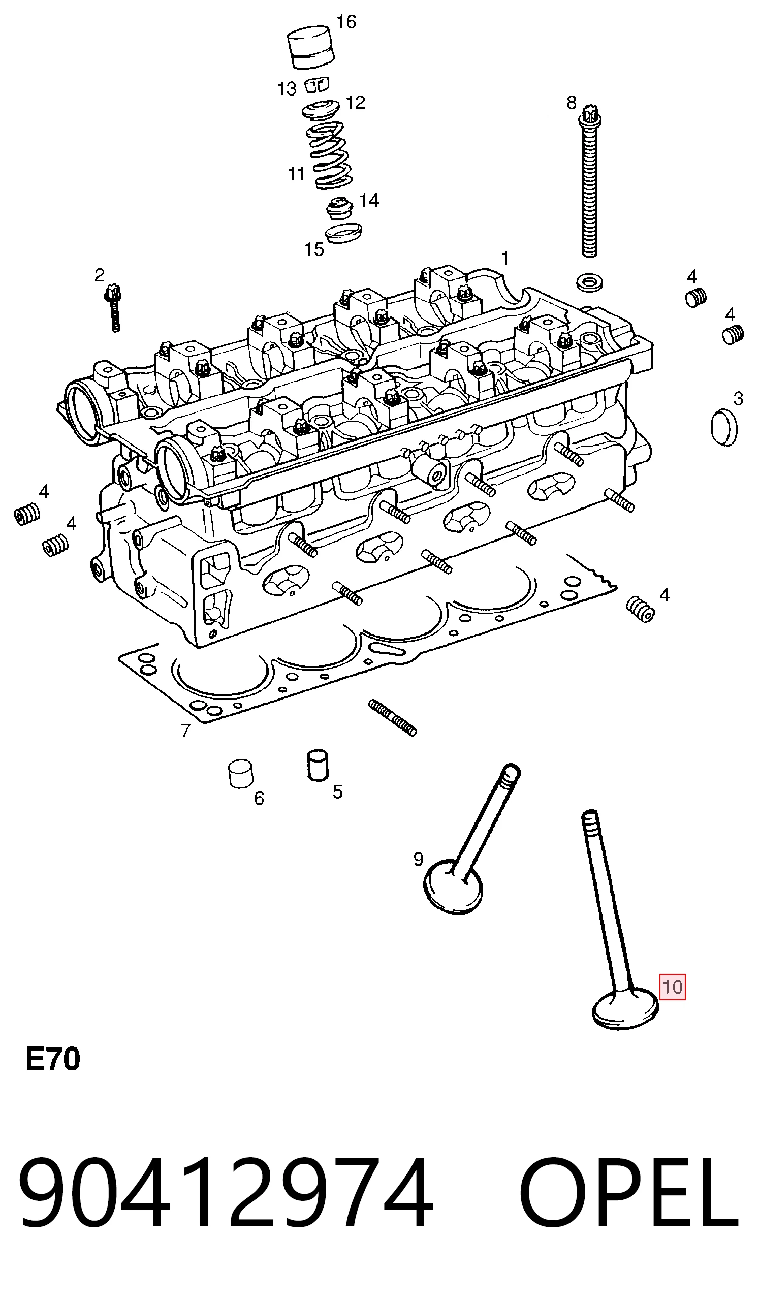 90412974 Opel