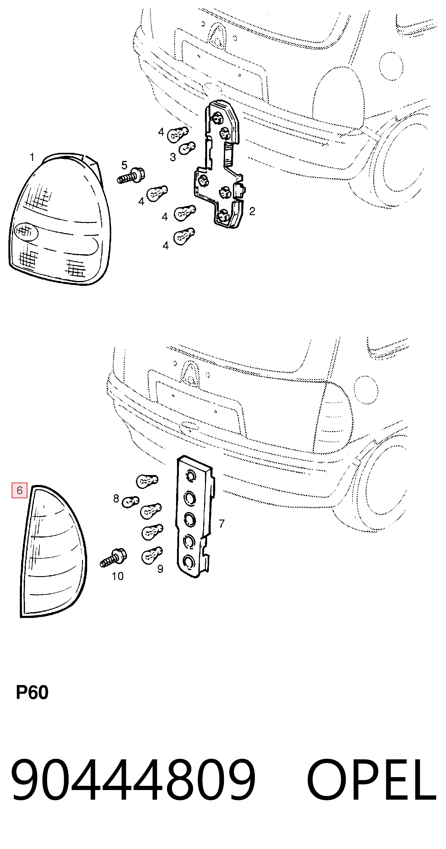 90444809 Opel