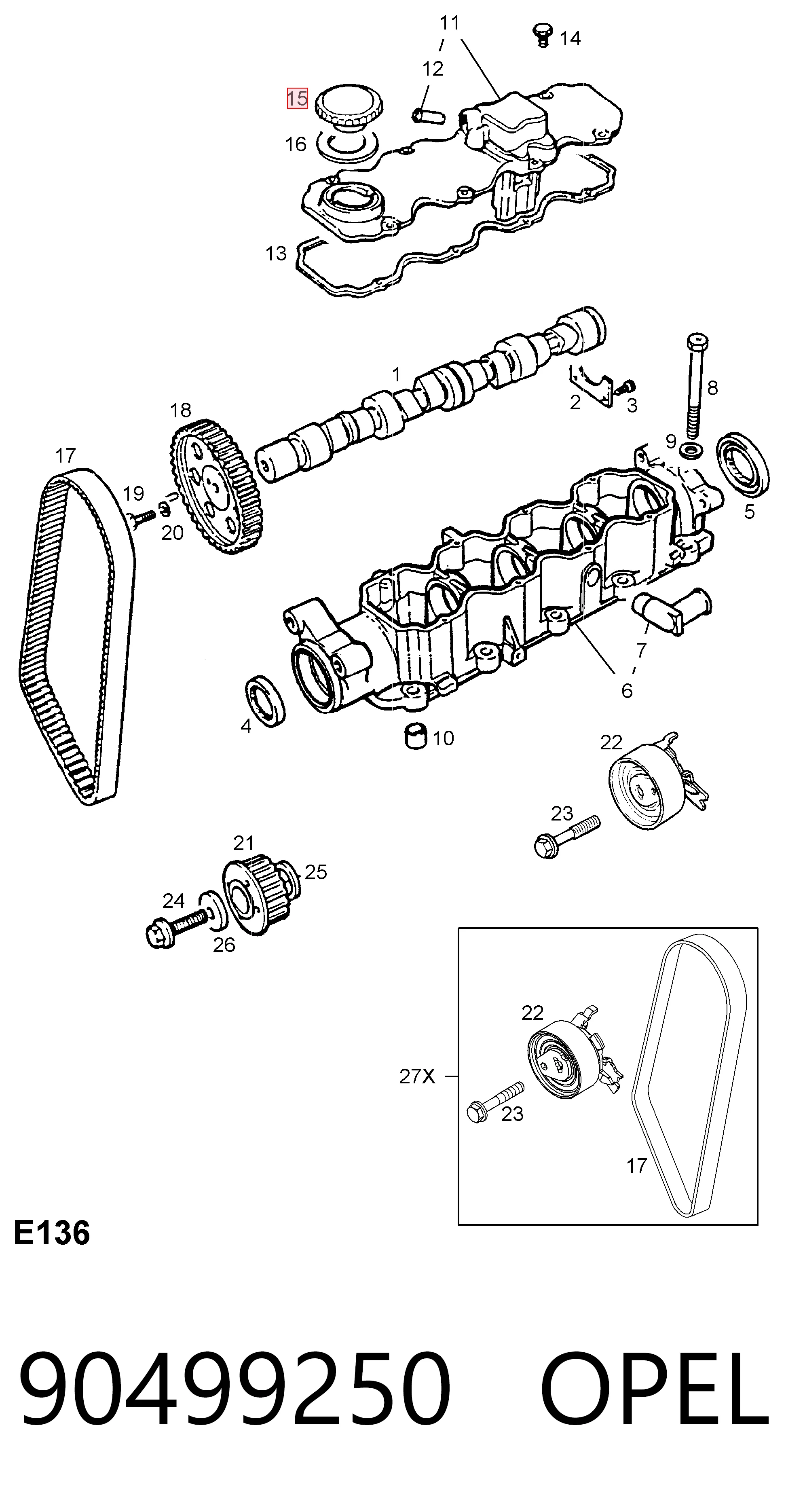90499250 Opel