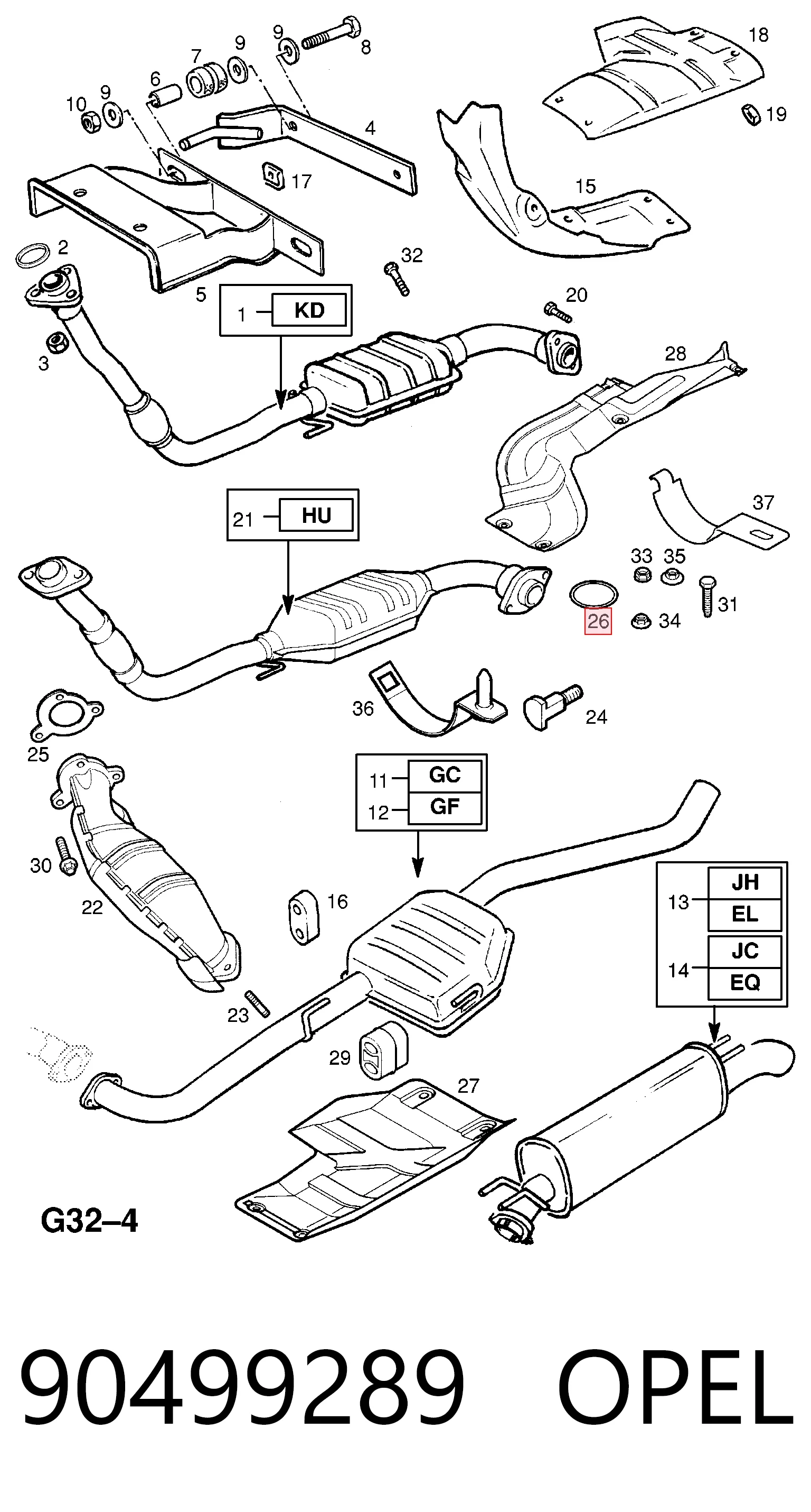 90499289 Opel