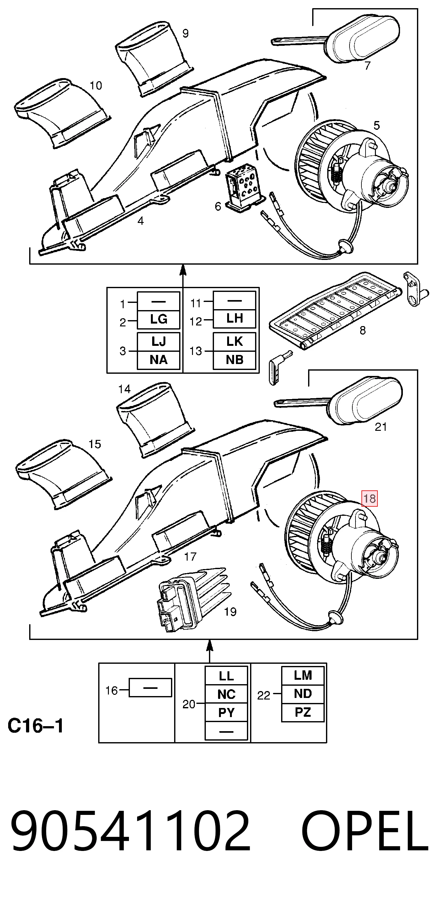 Motor de ventilador de forno (de aquecedor de salão) Polcar 5527NU1 preço, a partir de 94,20 USD