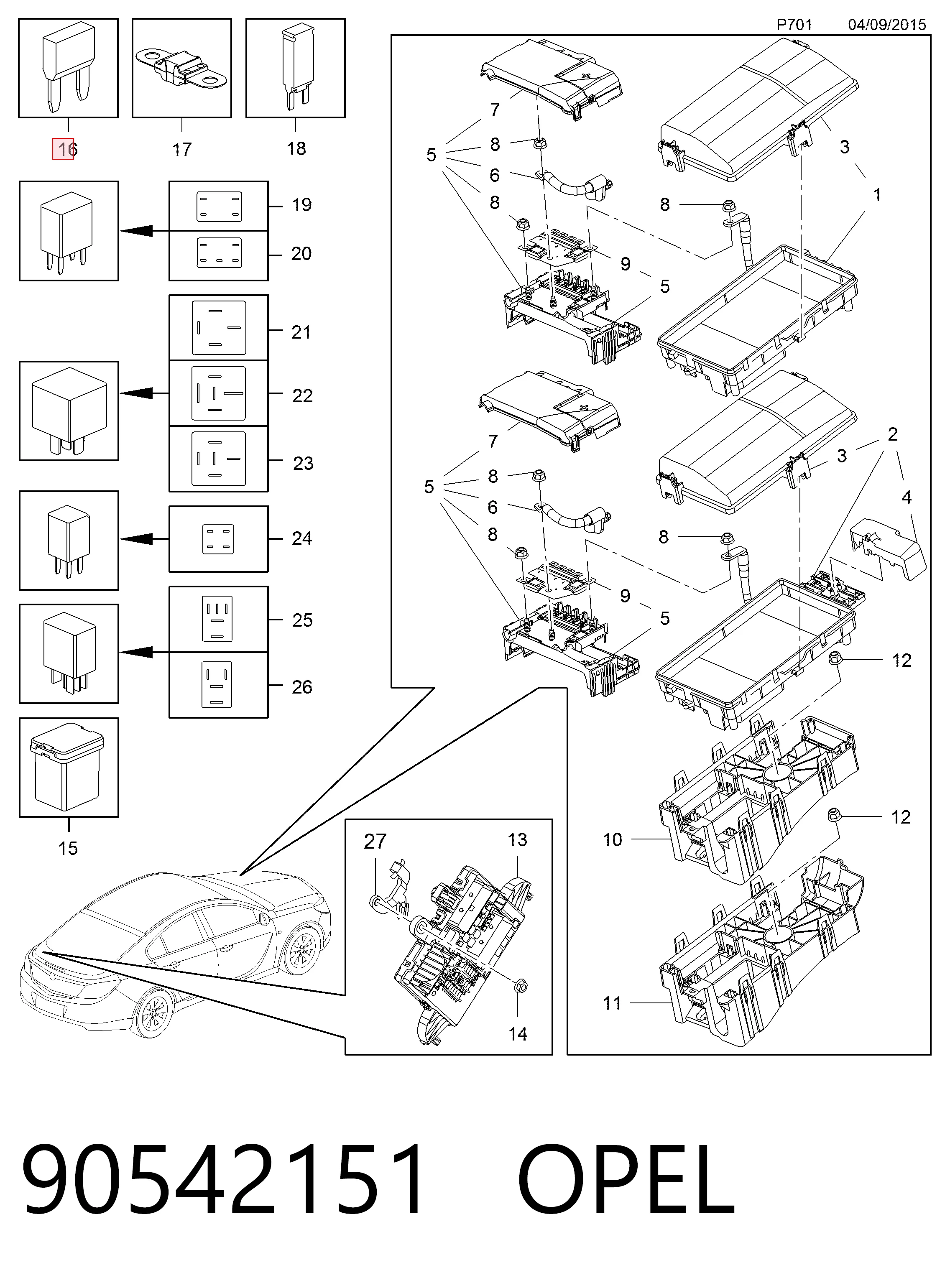 Compre 7703297155 Renault (RVI) Dispositivo de segurança