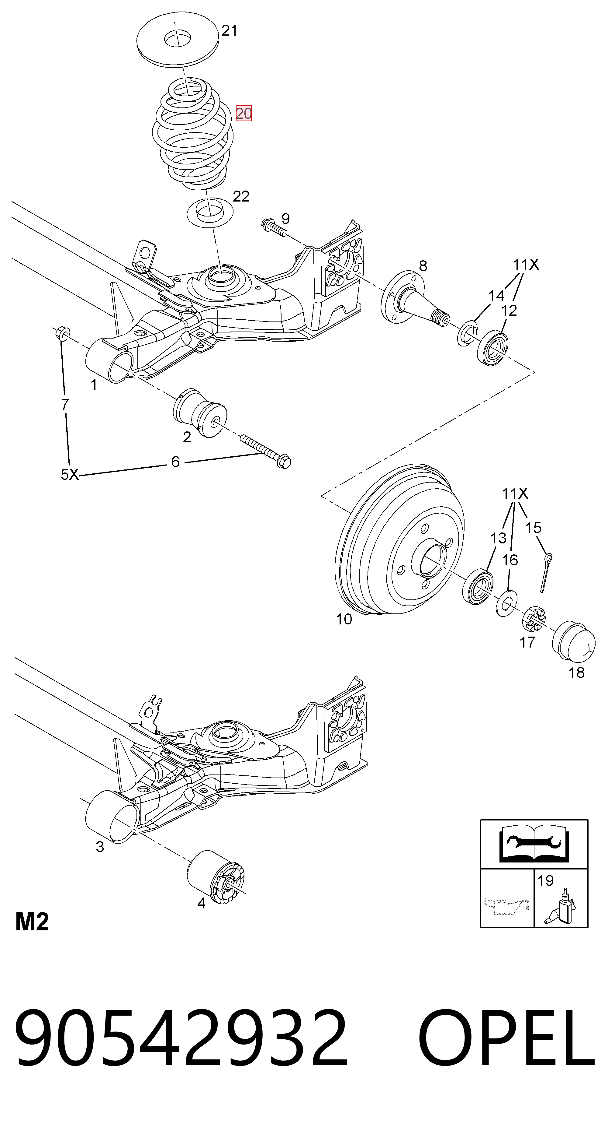 90542932 Opel