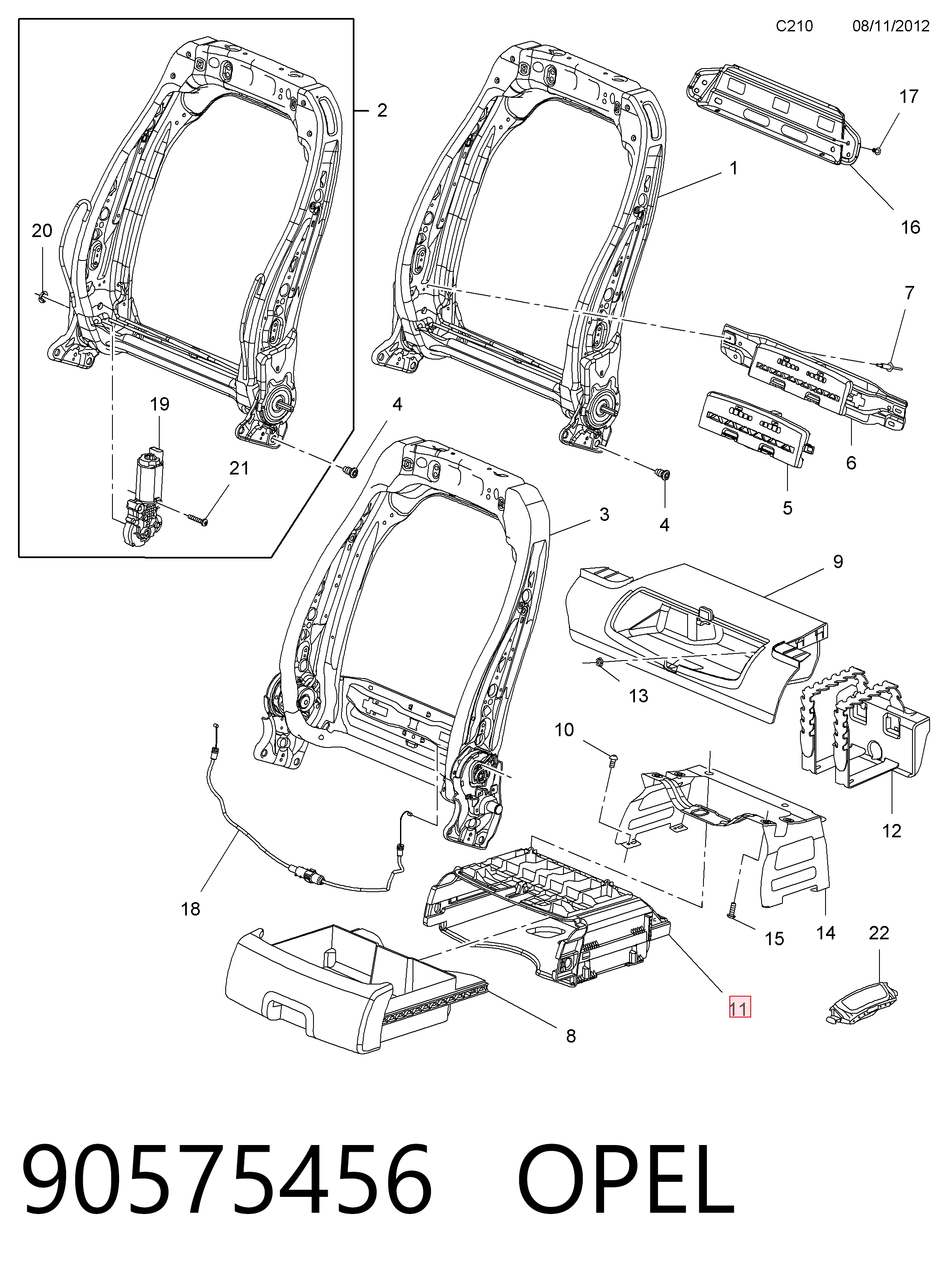 90575456 Opel