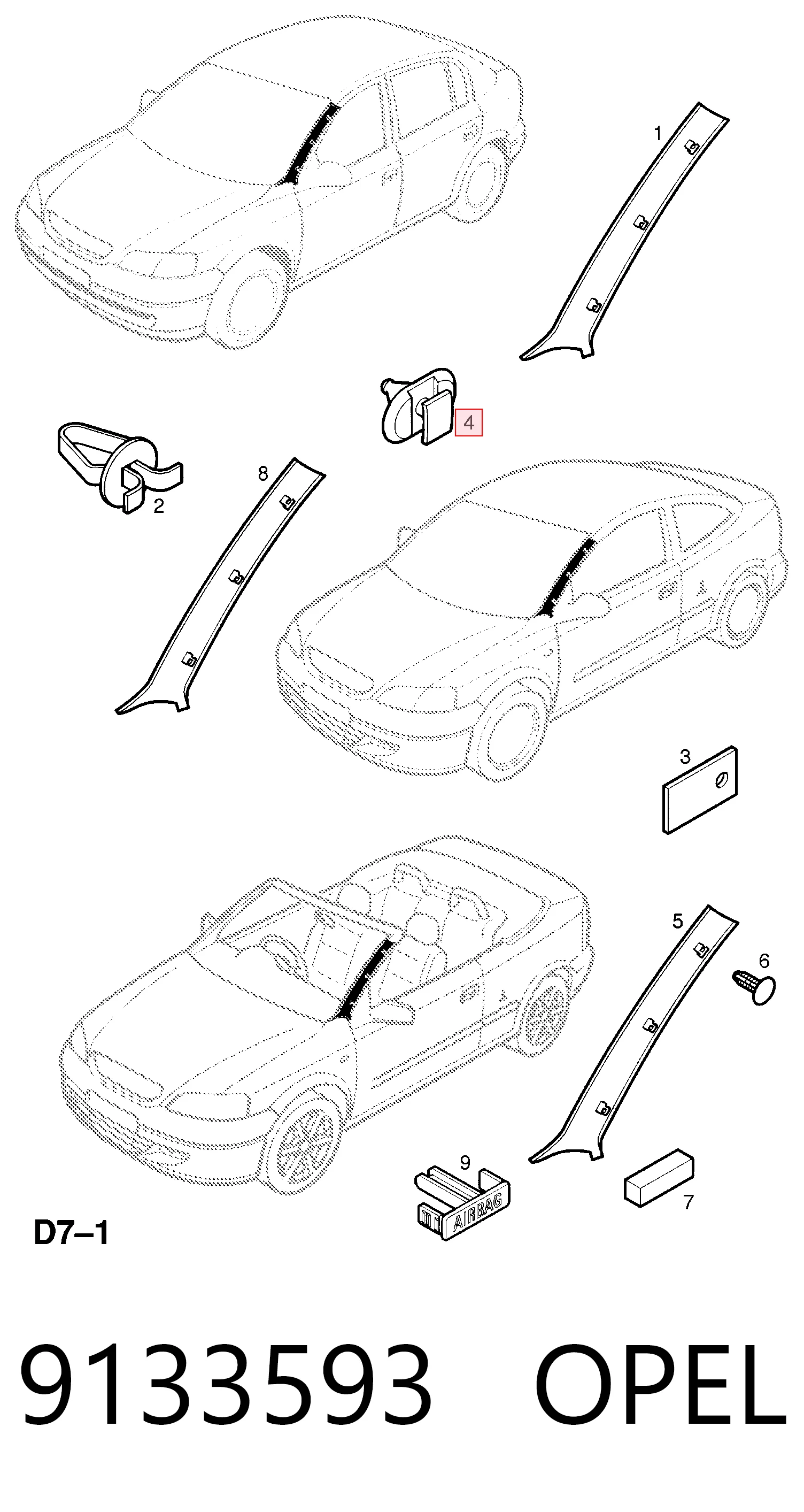 9133593 Opel