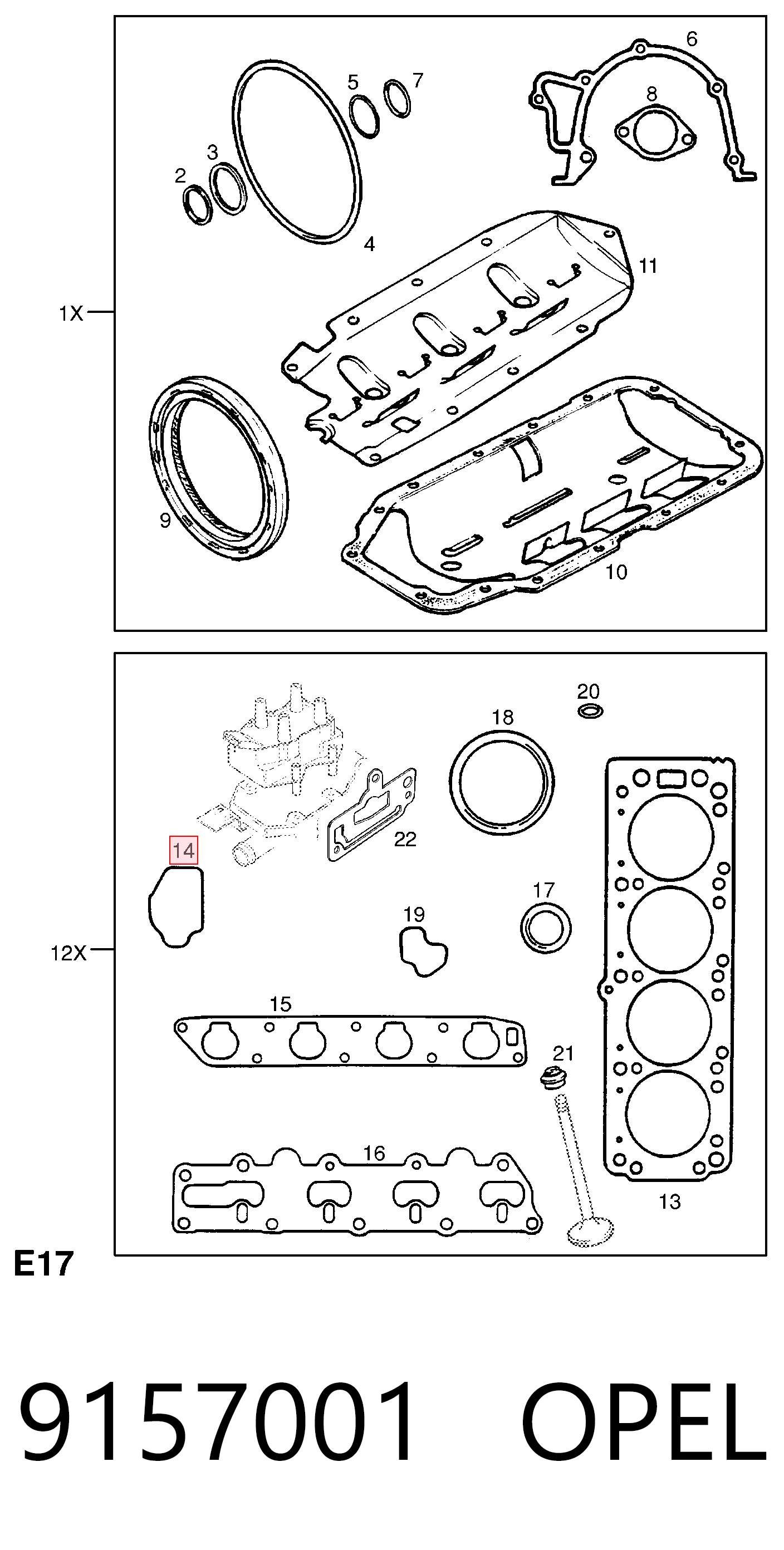 Vedante de termostato Opel Zafira A F75