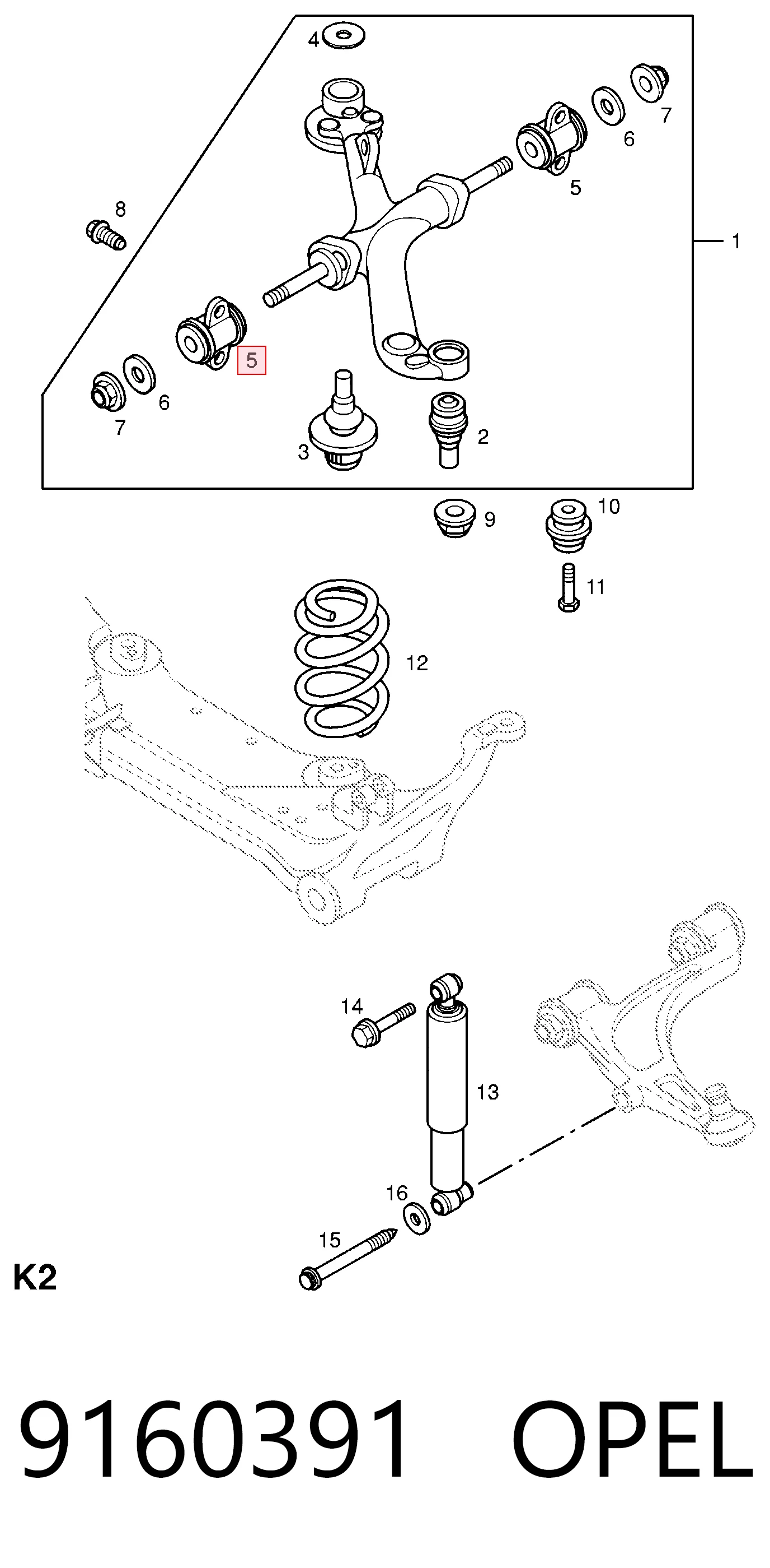 9160391 Opel