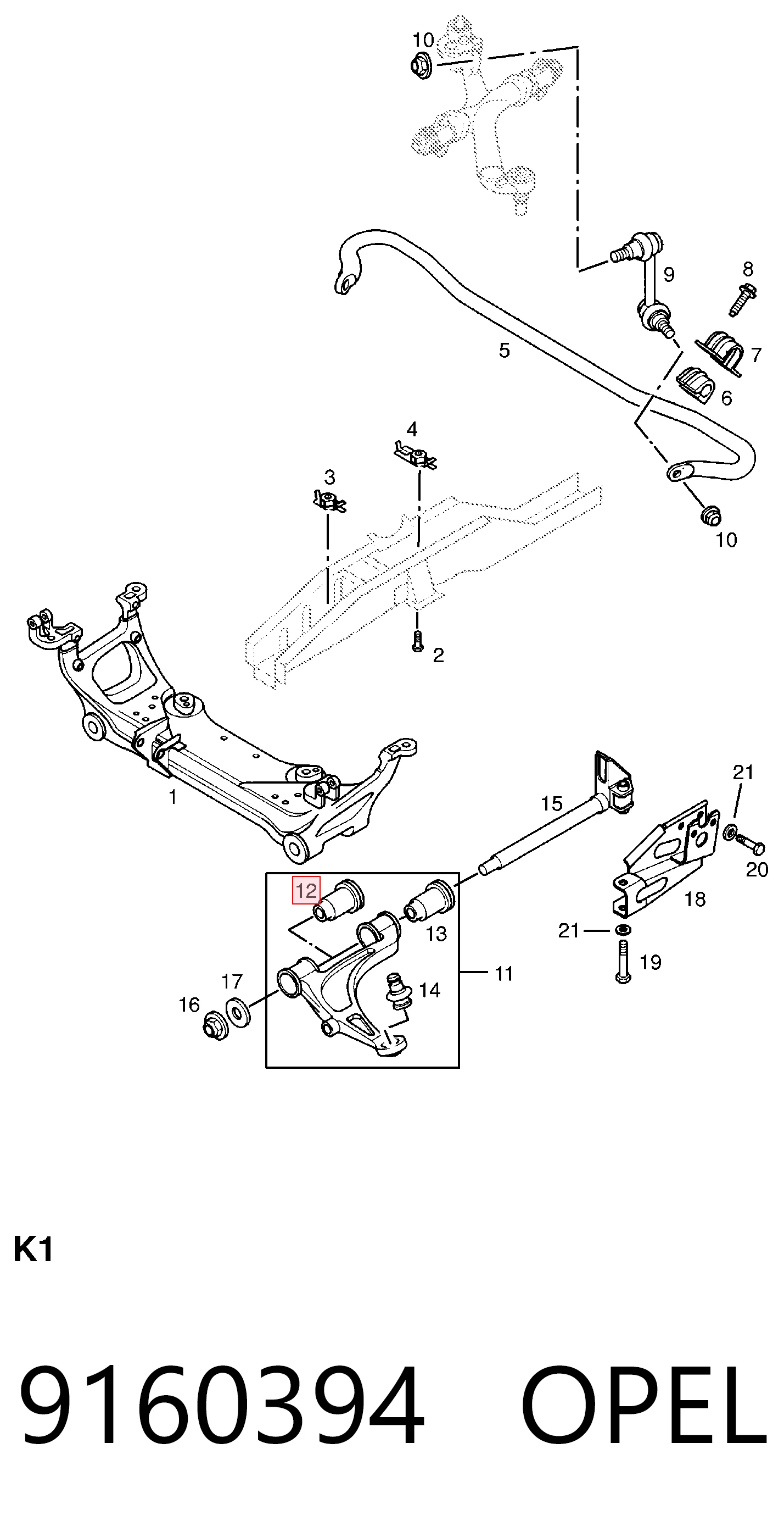 9160394 Opel