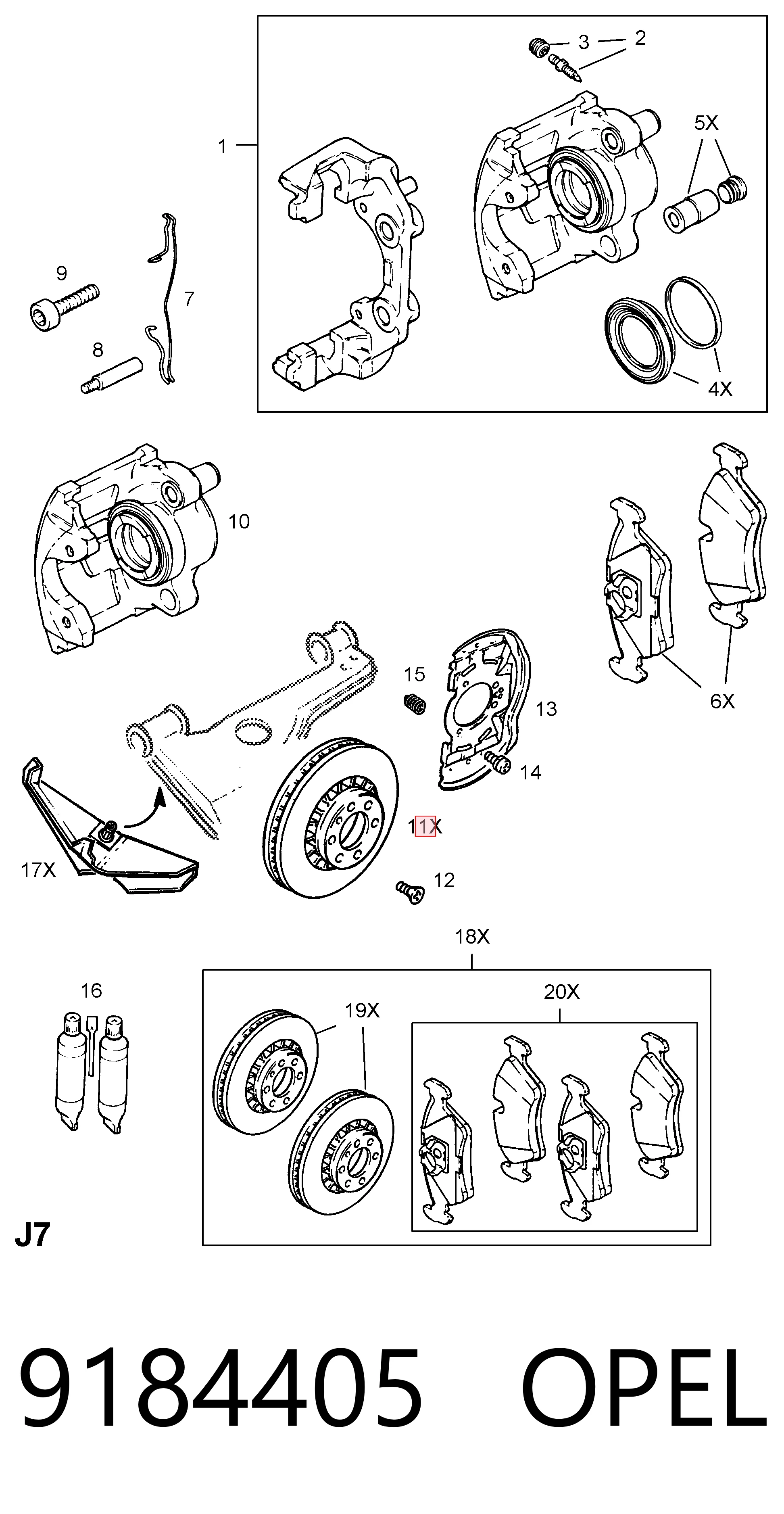 9184405 Opel