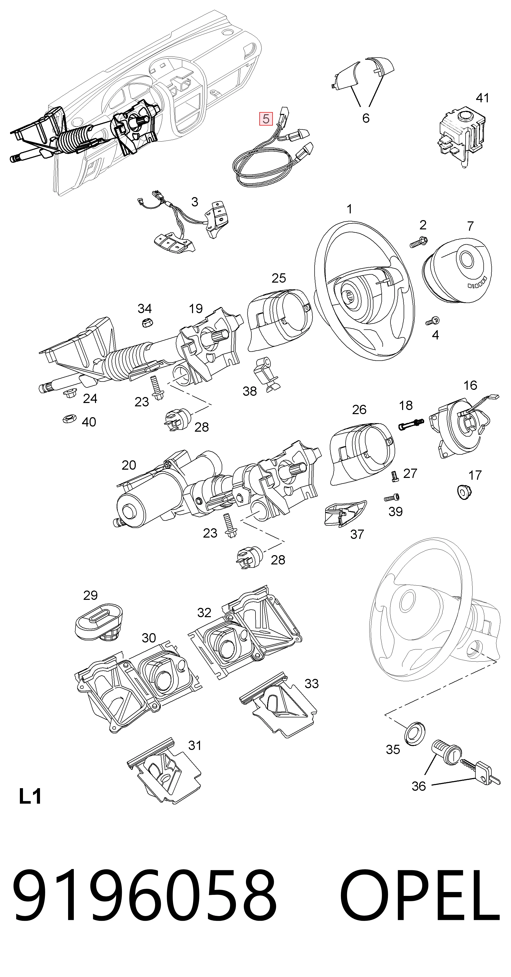 9196058 Opel