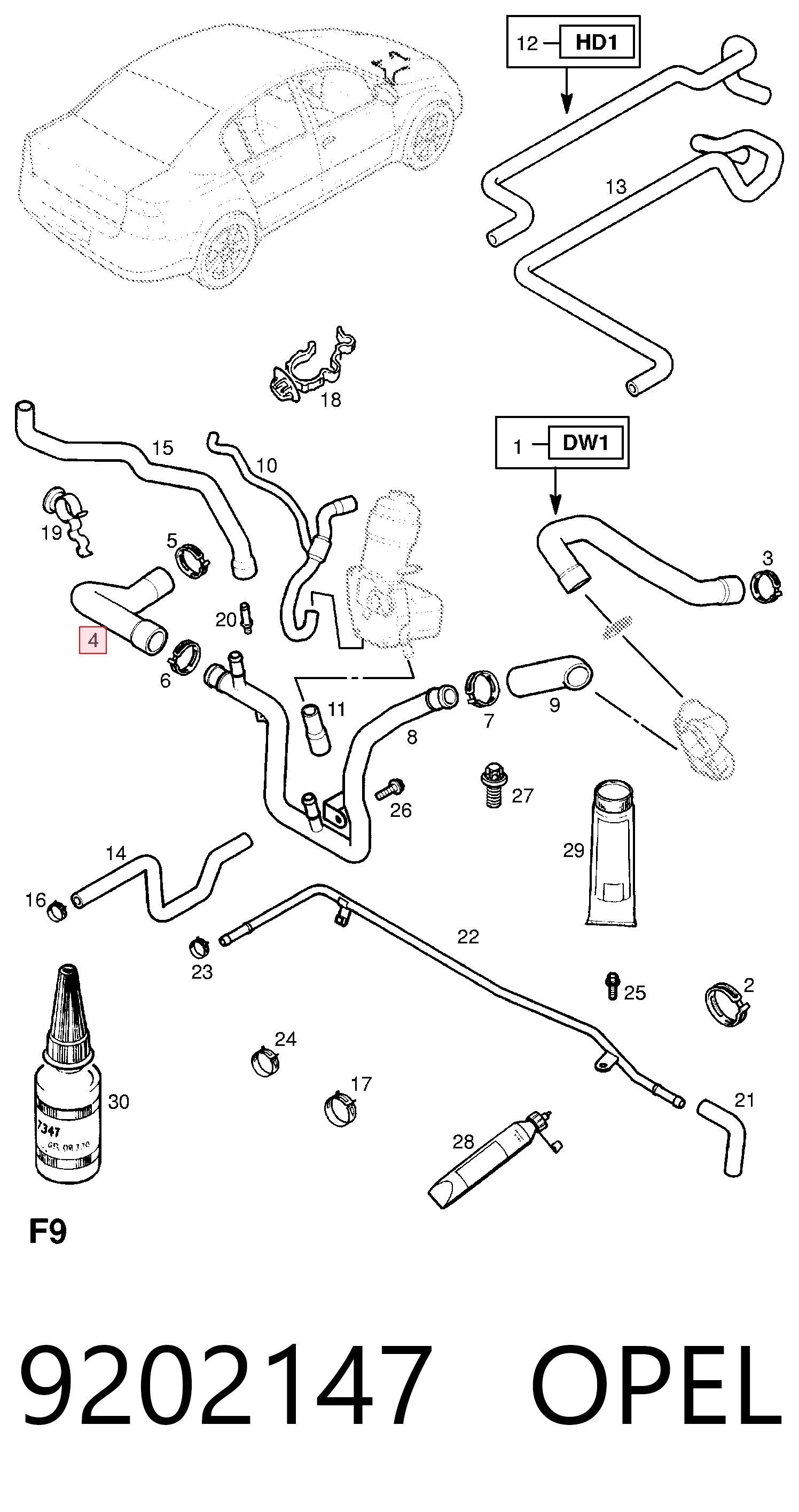 9202147 Opel