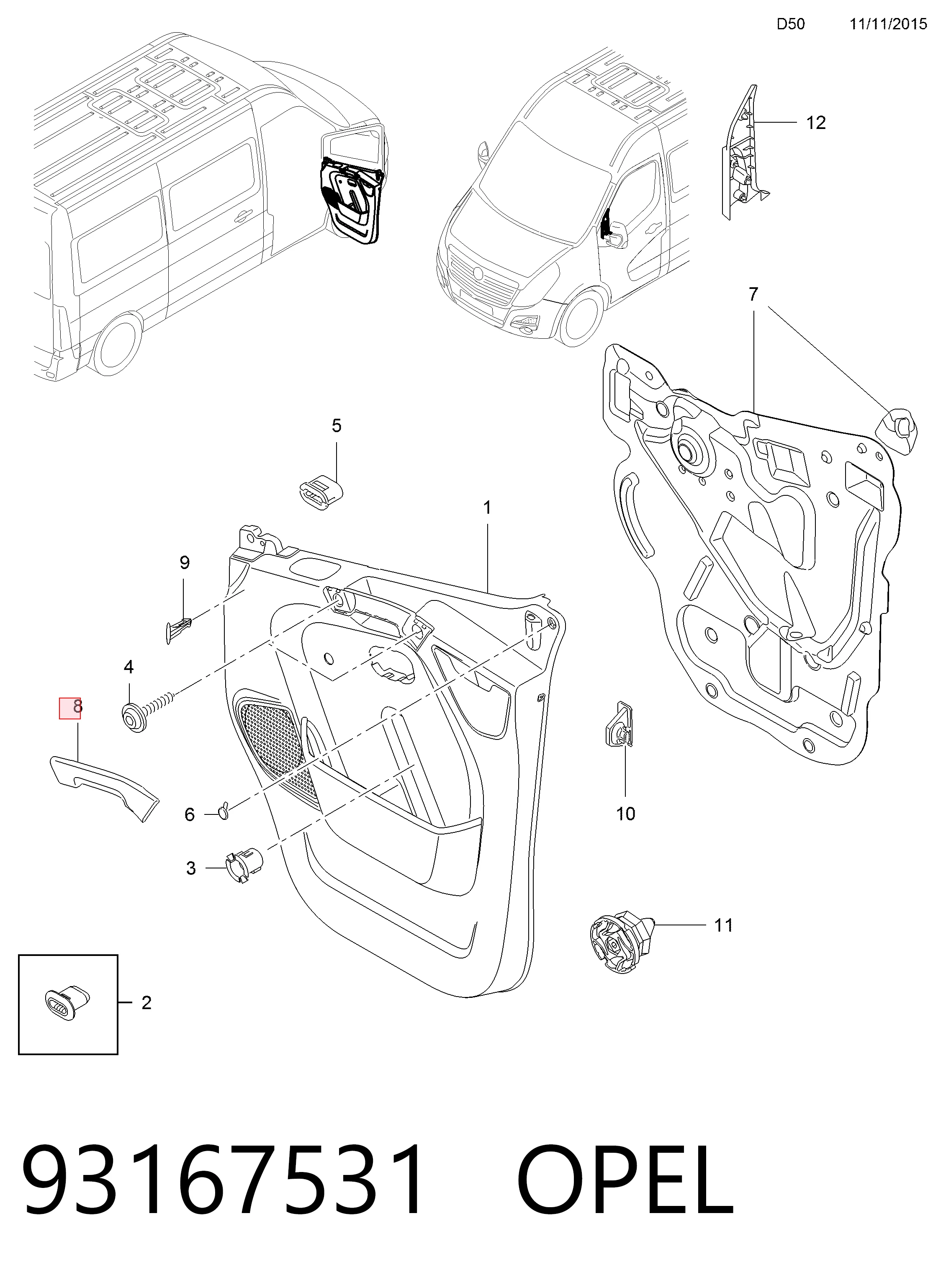 93167531 Opel