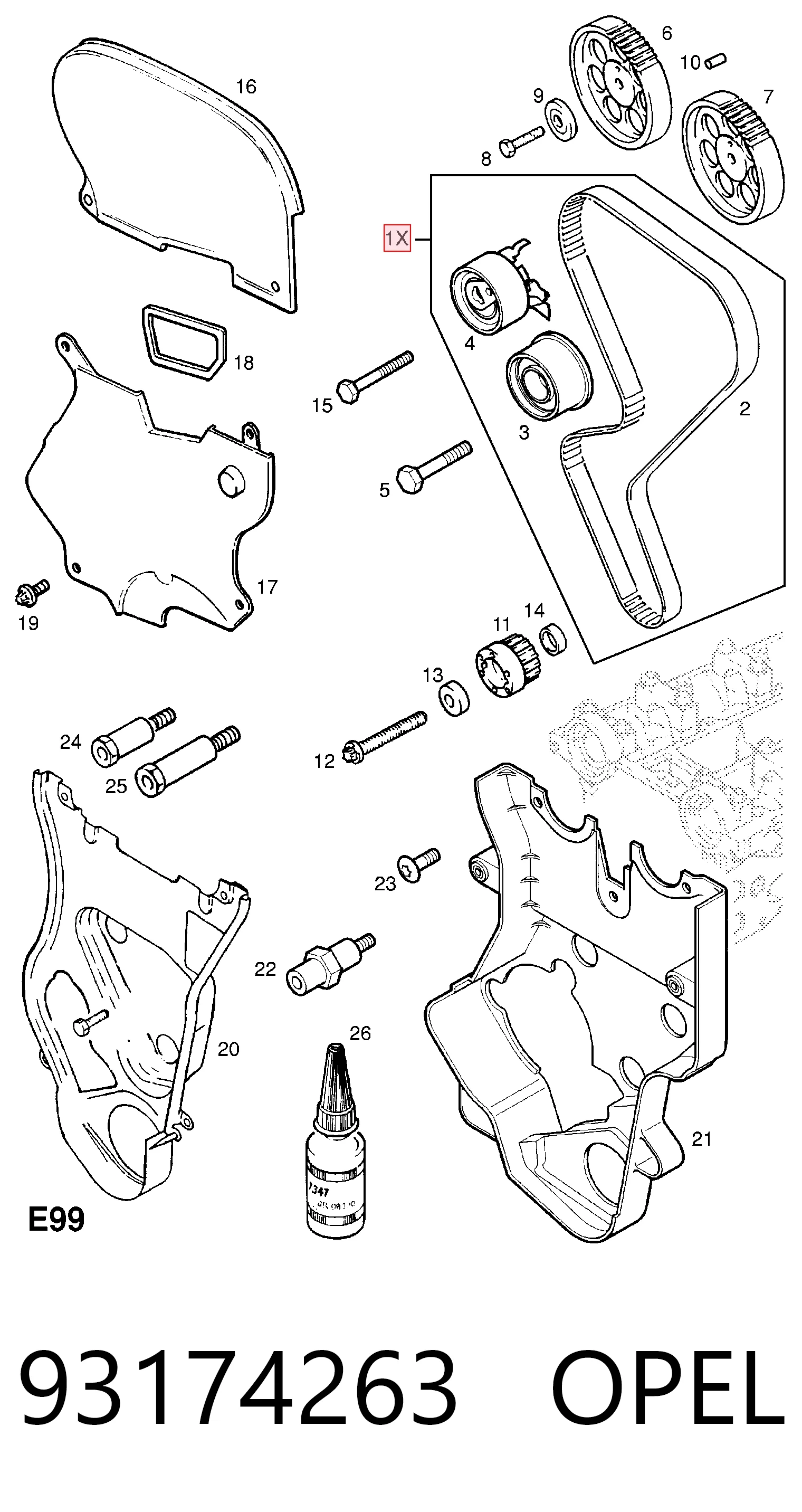 93174263 Opel