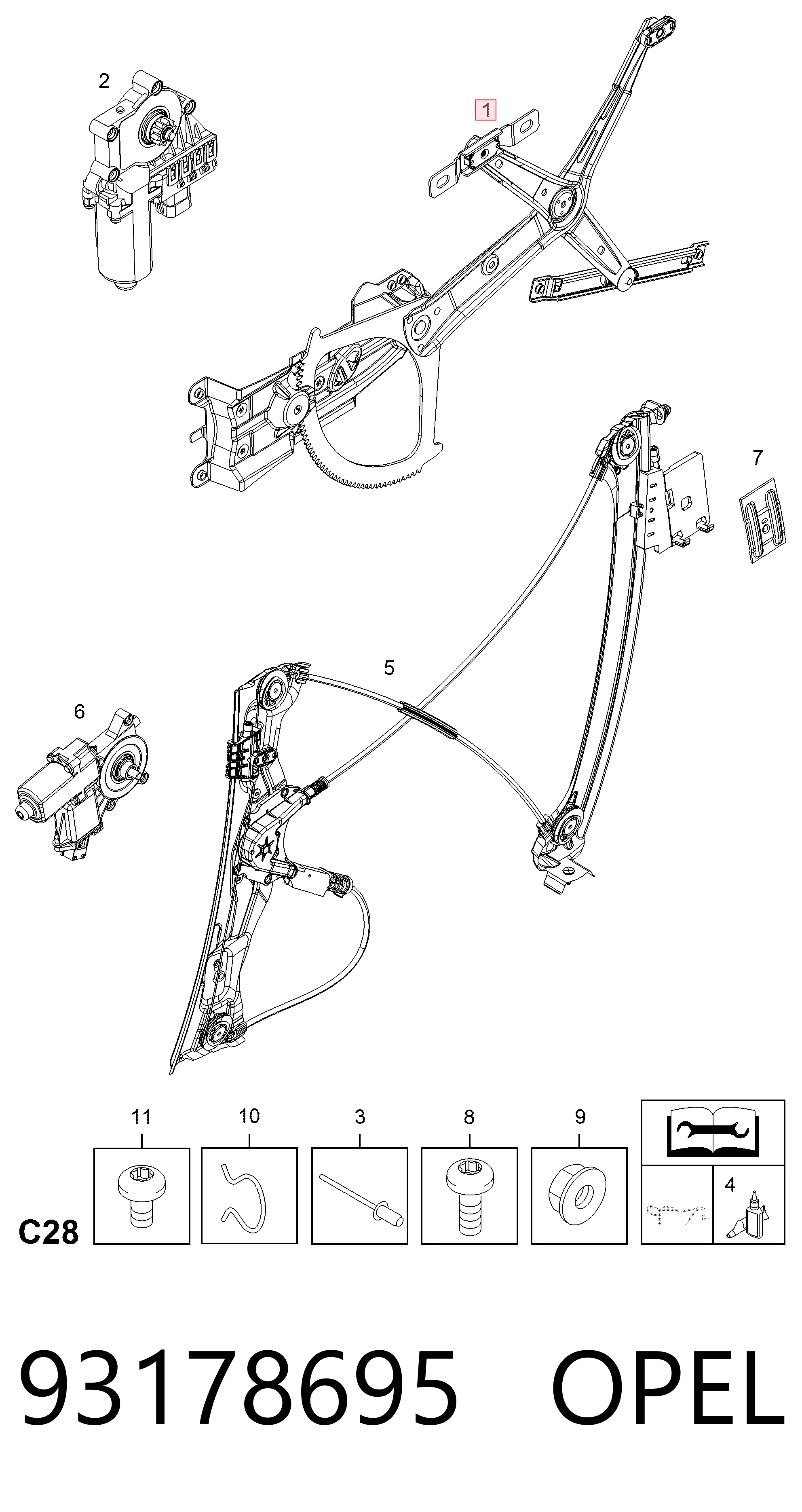  Astra  sedan (2004-2014) original desde 73,27 €