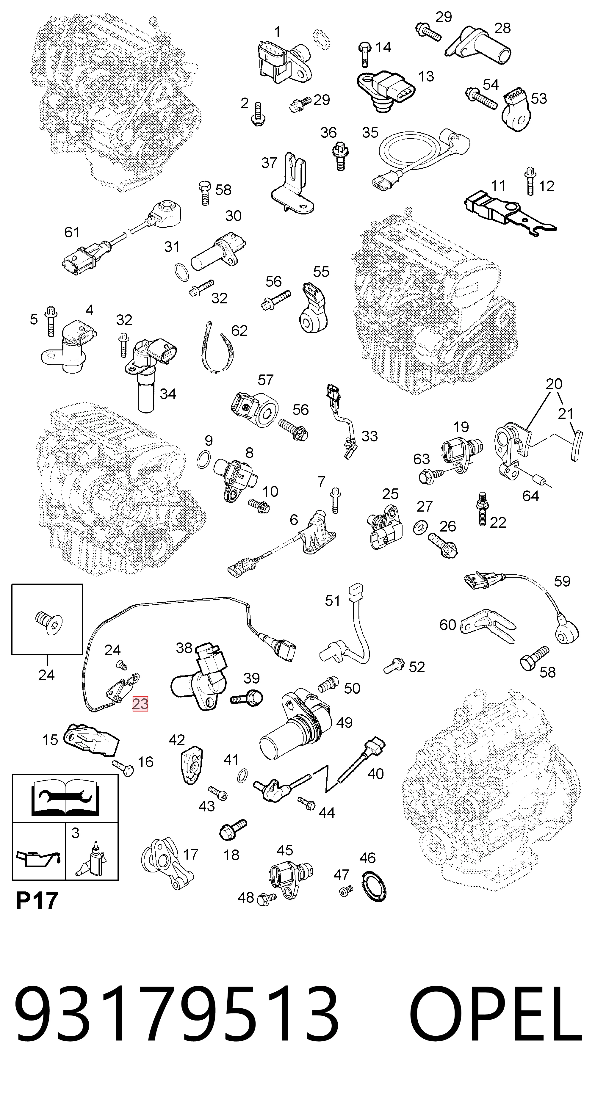 93179513 Opel