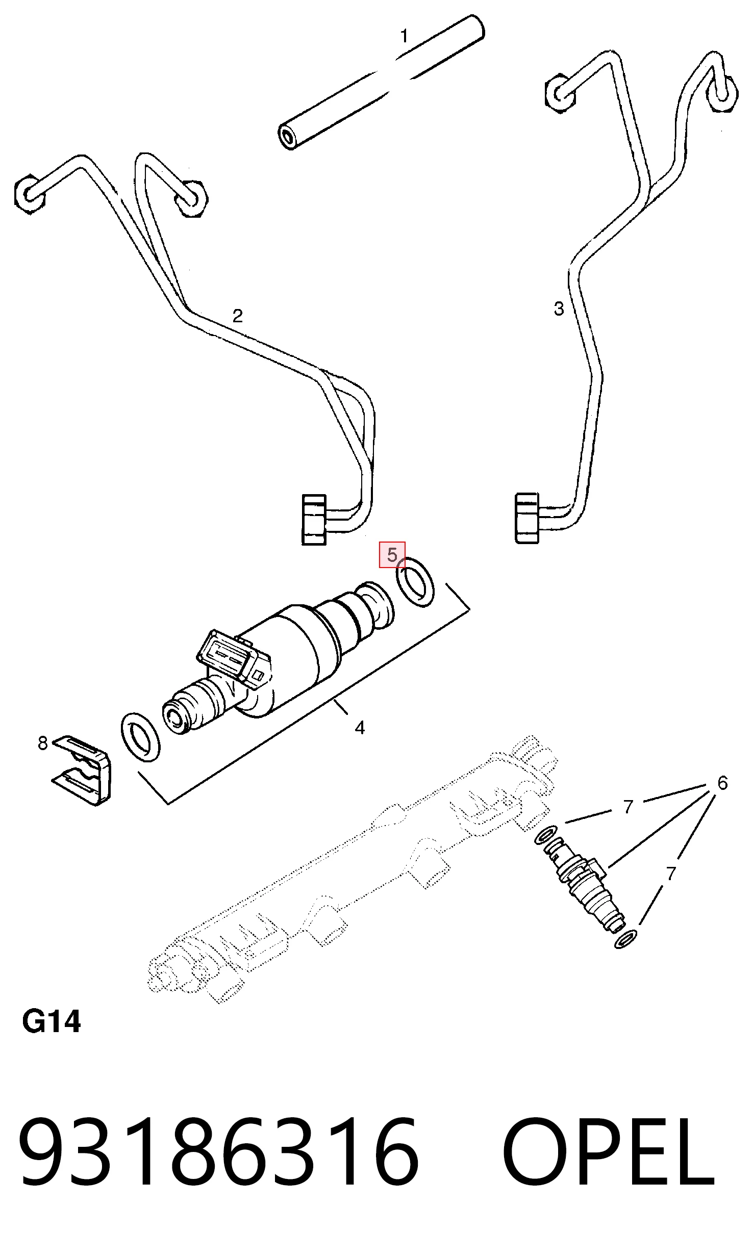 93186316 Opel