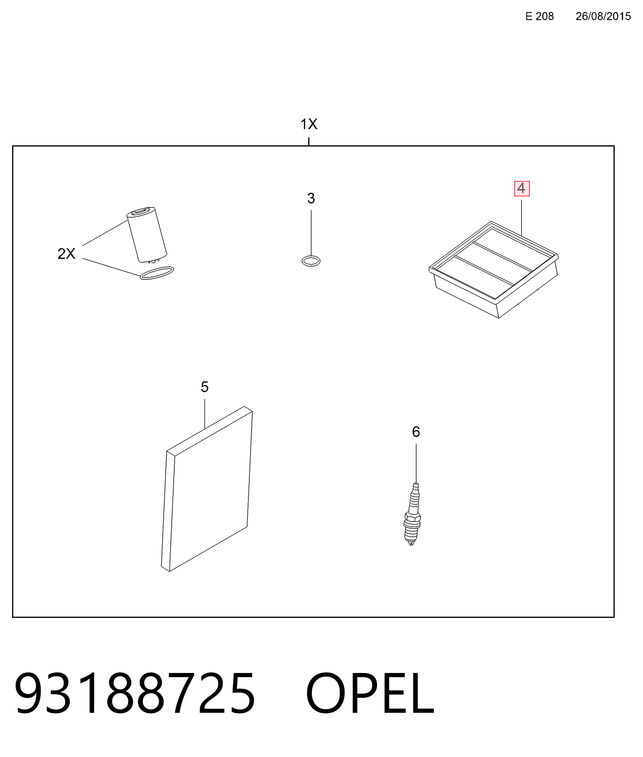 93188725 Opel