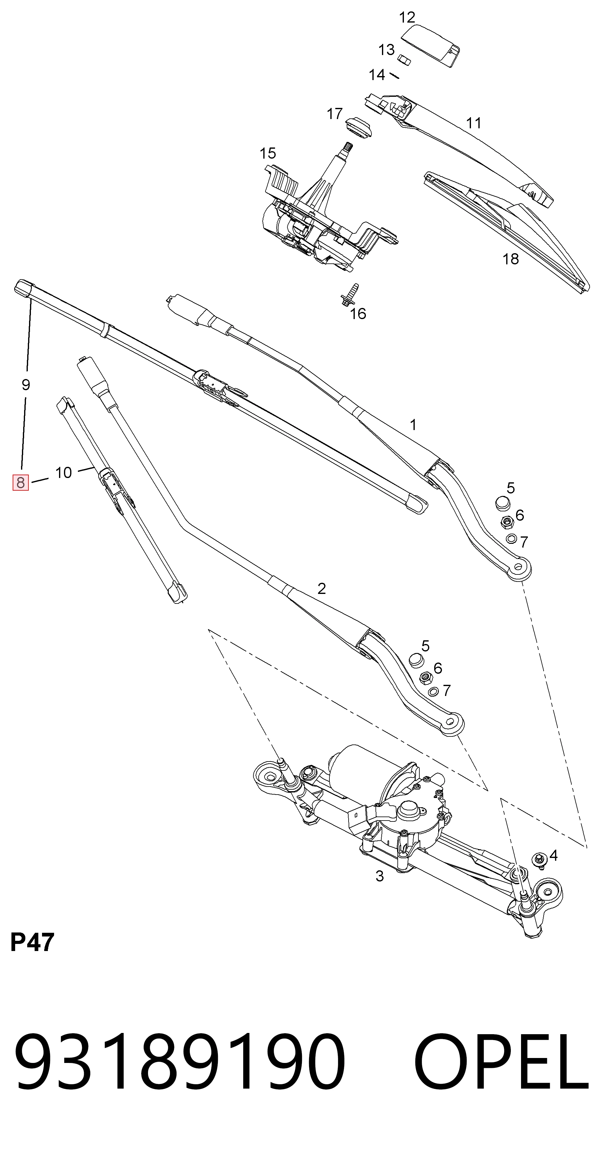  para Ford Fiesta VI (CB1)