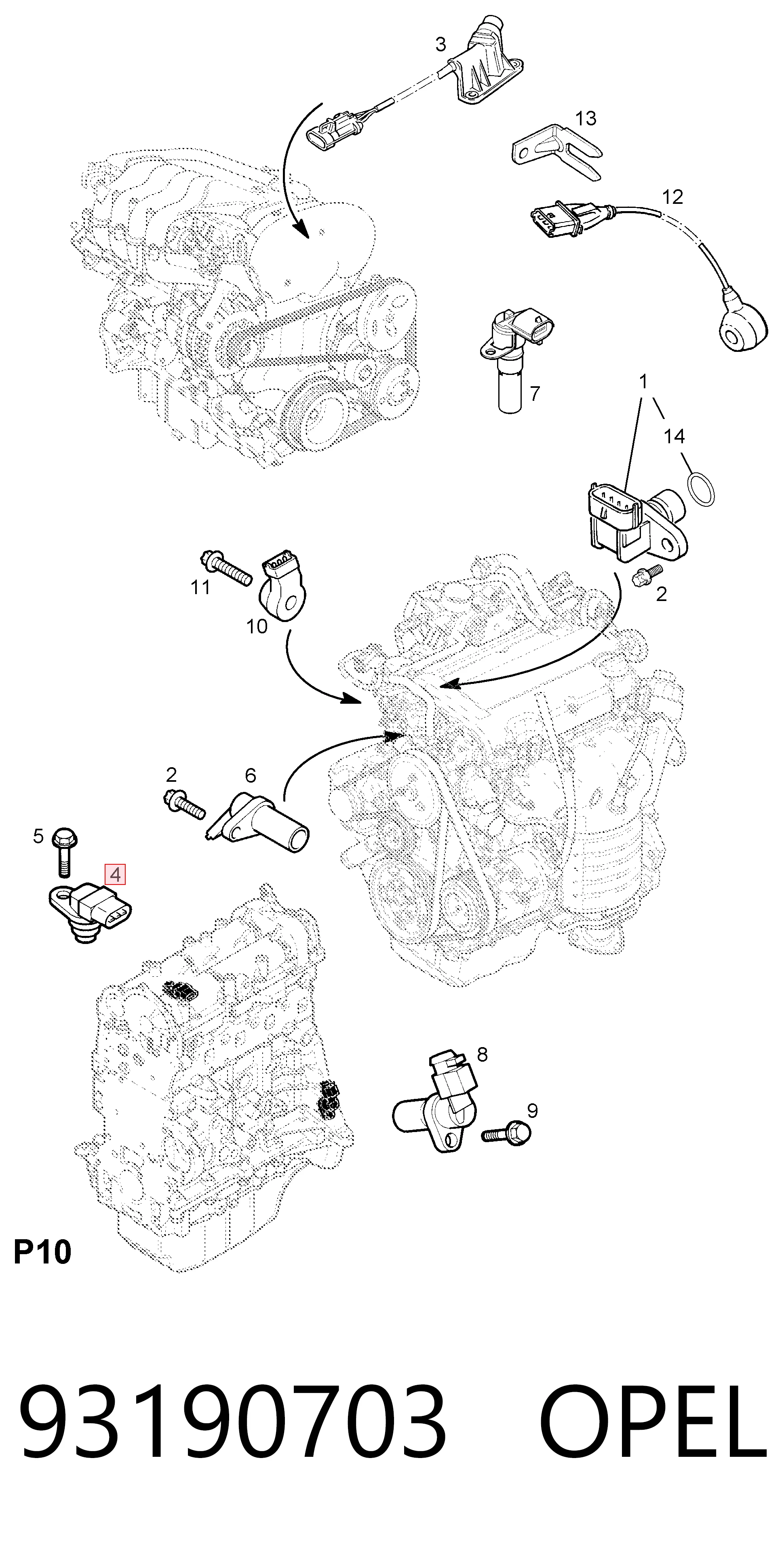  Aveo  sedan (2011-2020) original desde 41,01 €