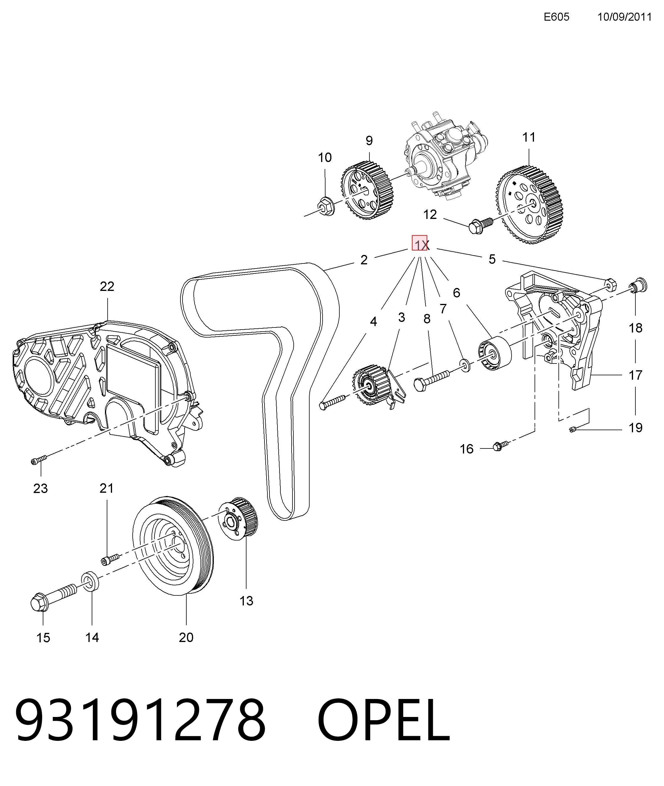 93191278 Opel