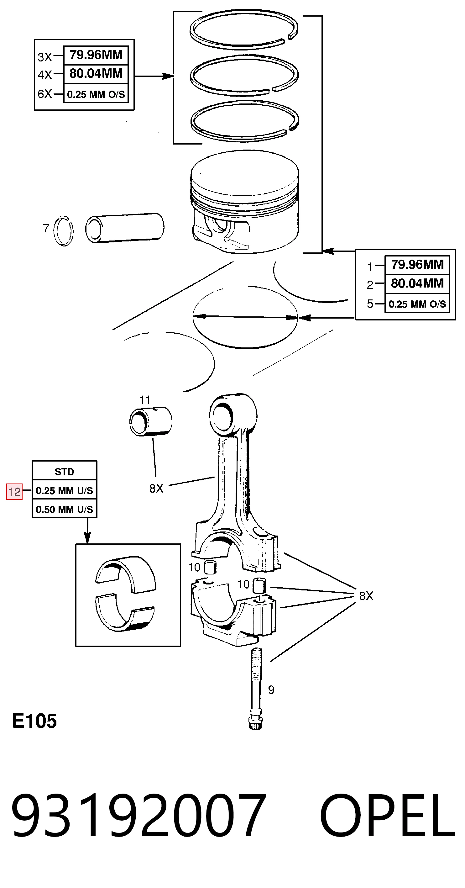 Cruzeta da junta universal traseira Iveco 93192007 preço, a partir de 67,10 USD