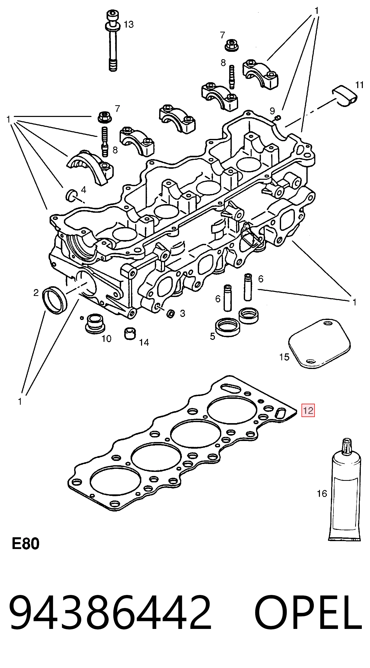 94386442 Opel