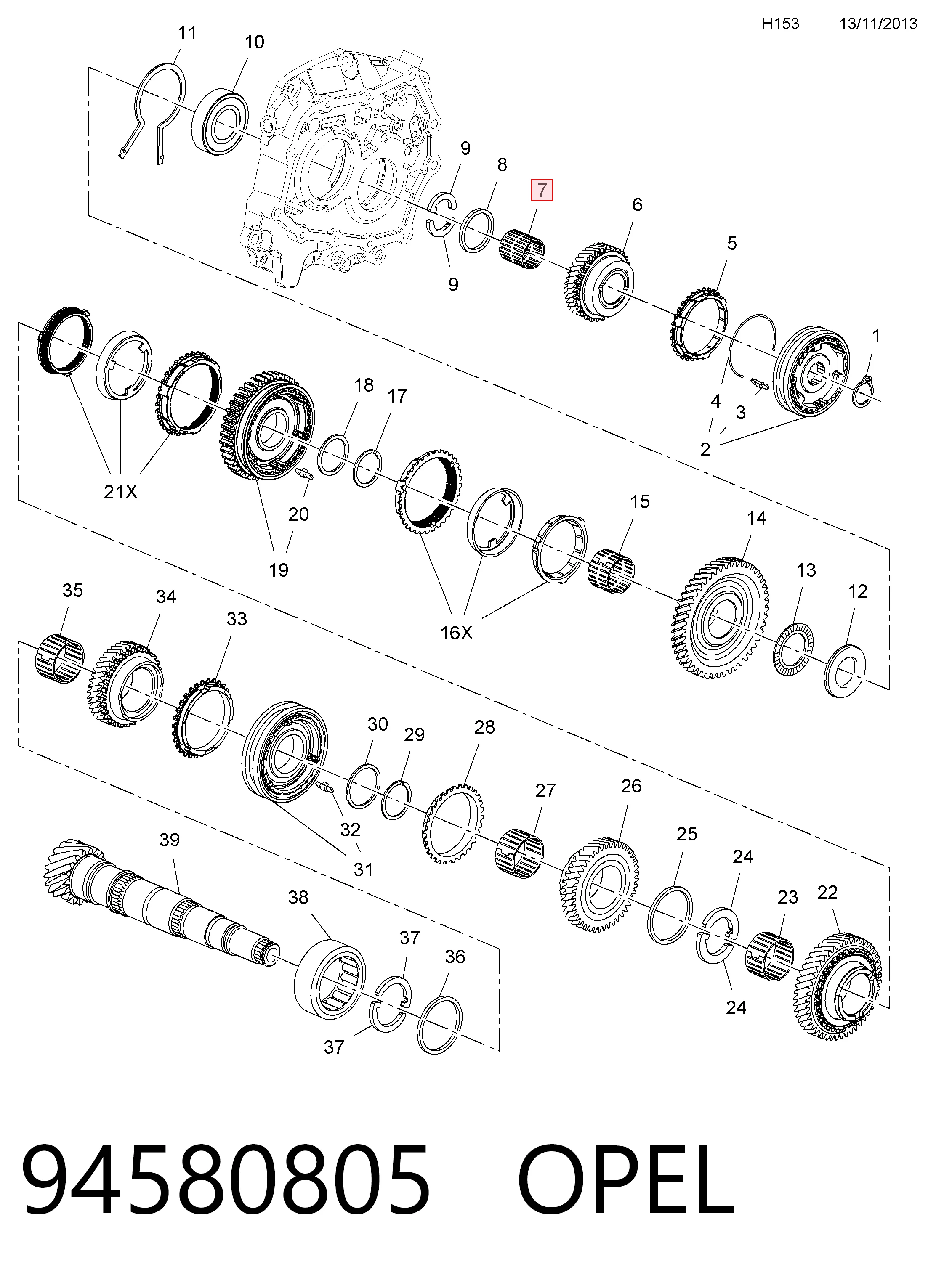 94580805 Opel