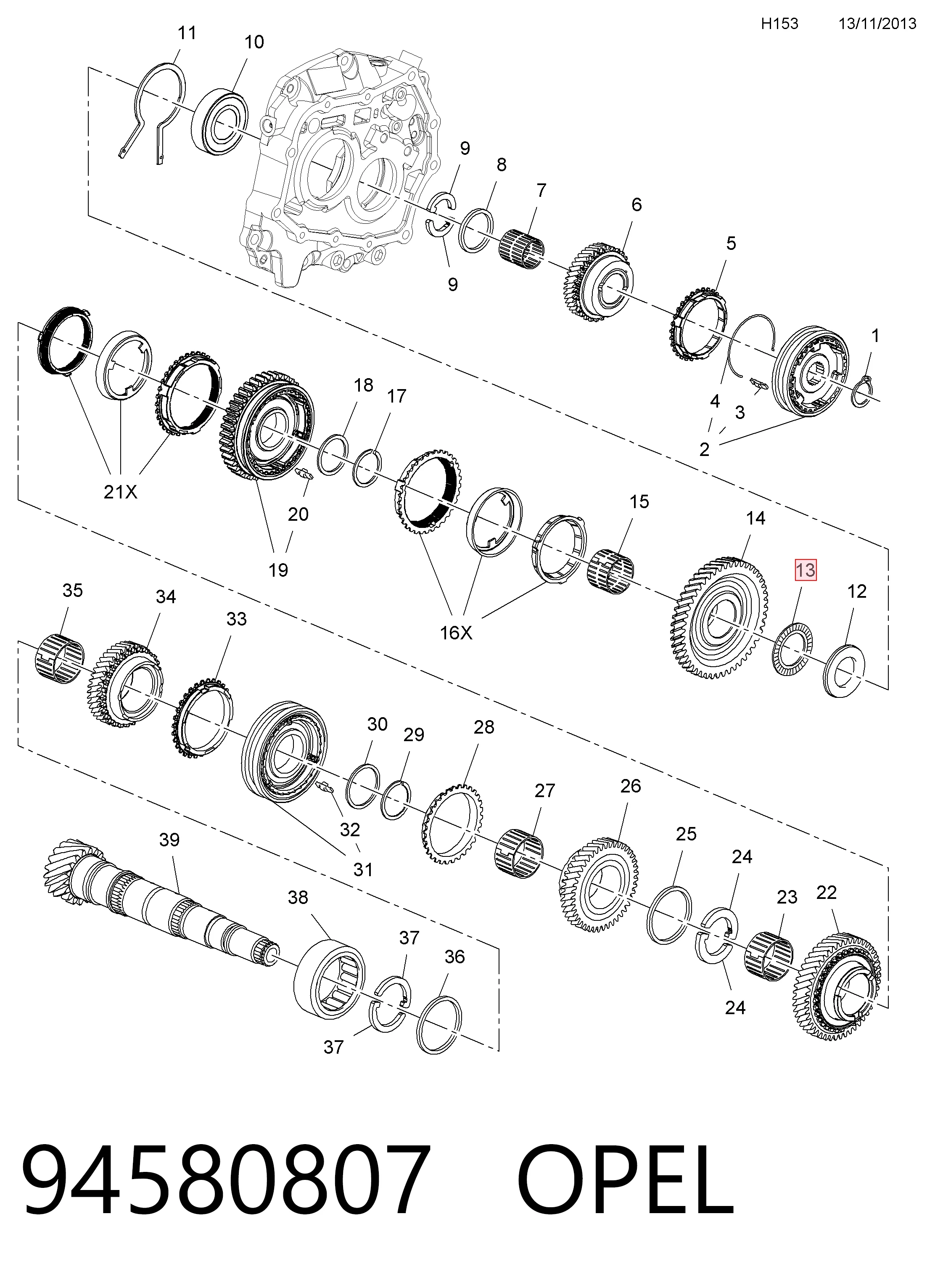 94580807 Opel