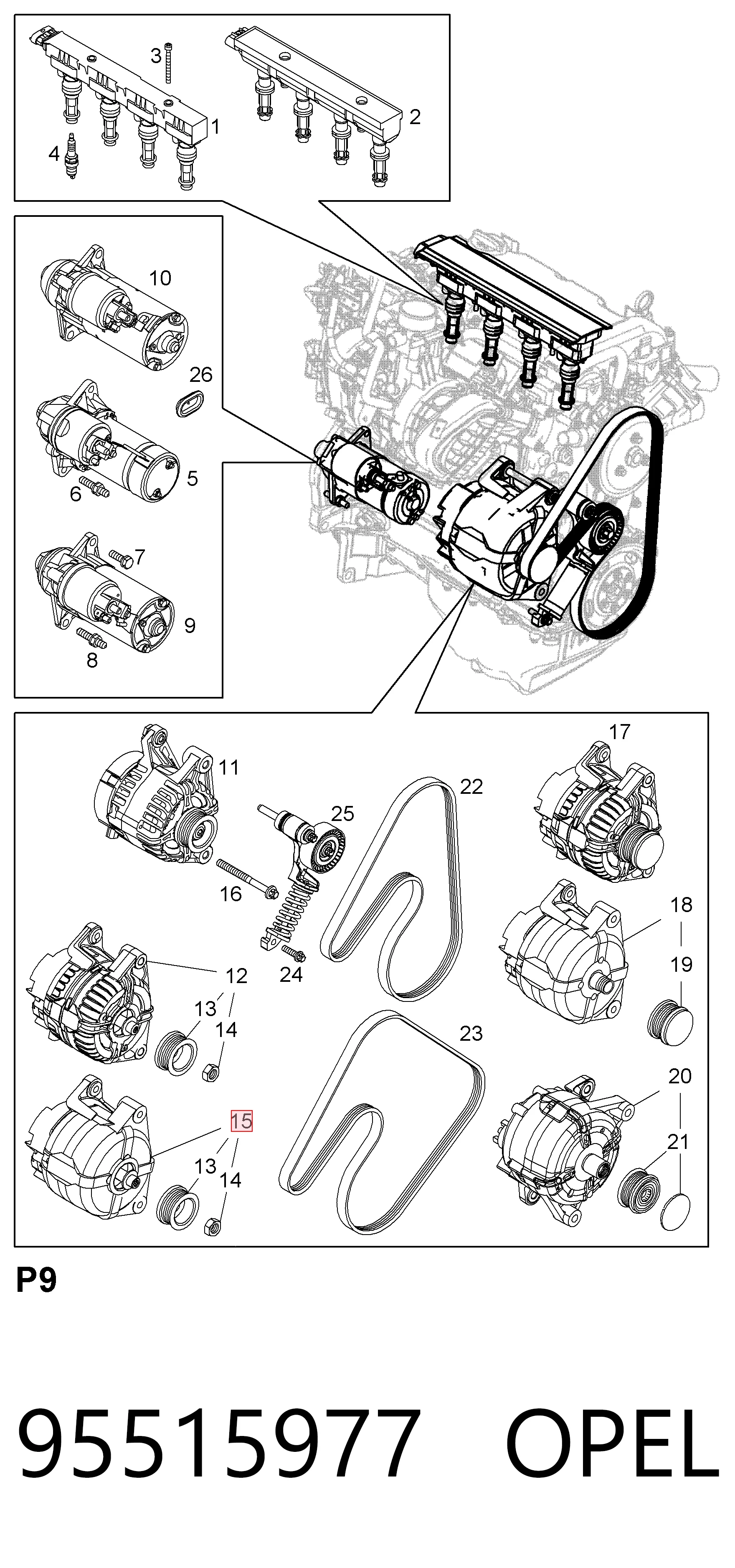 95515977 Opel