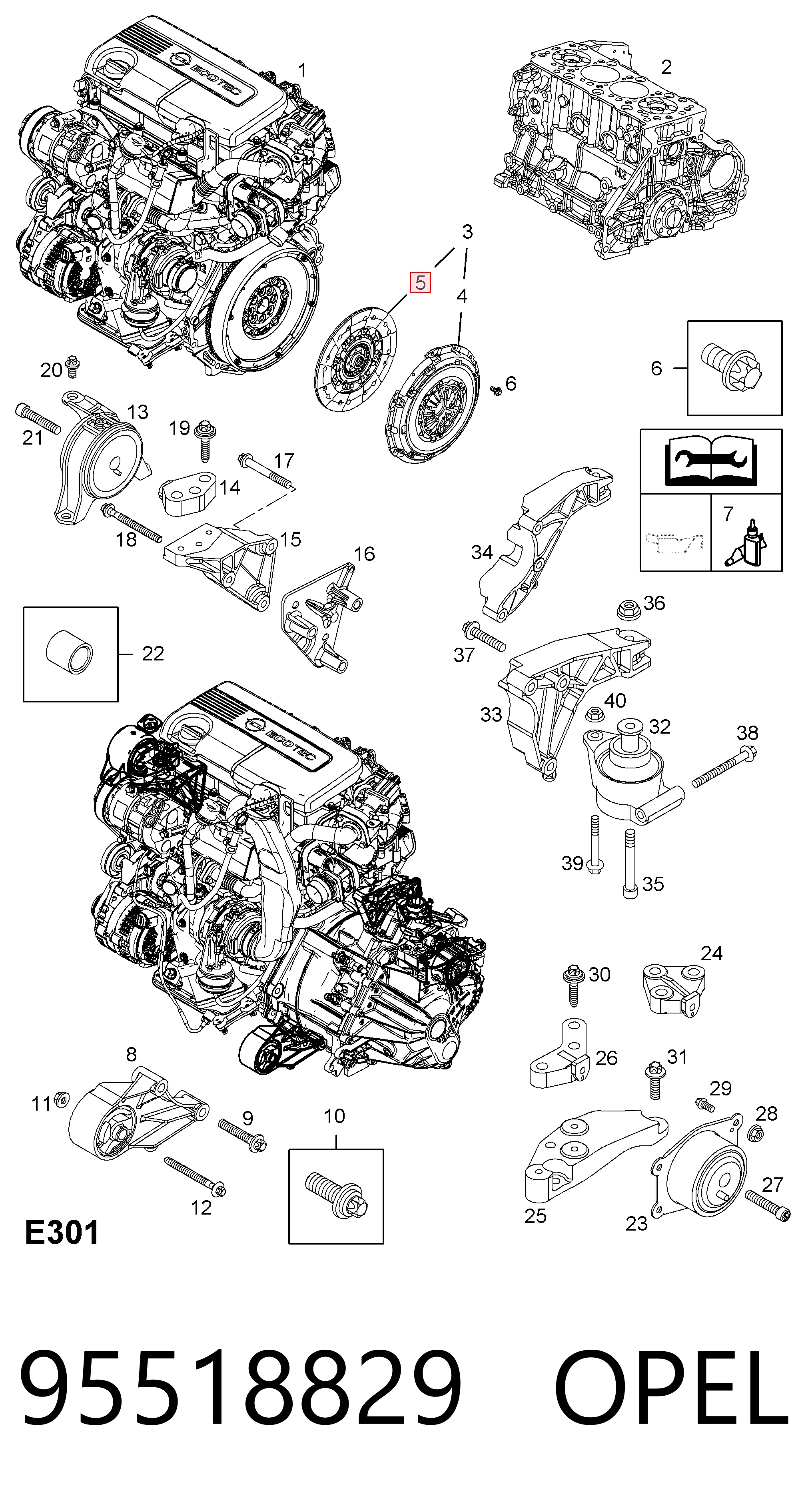 95518829 Opel