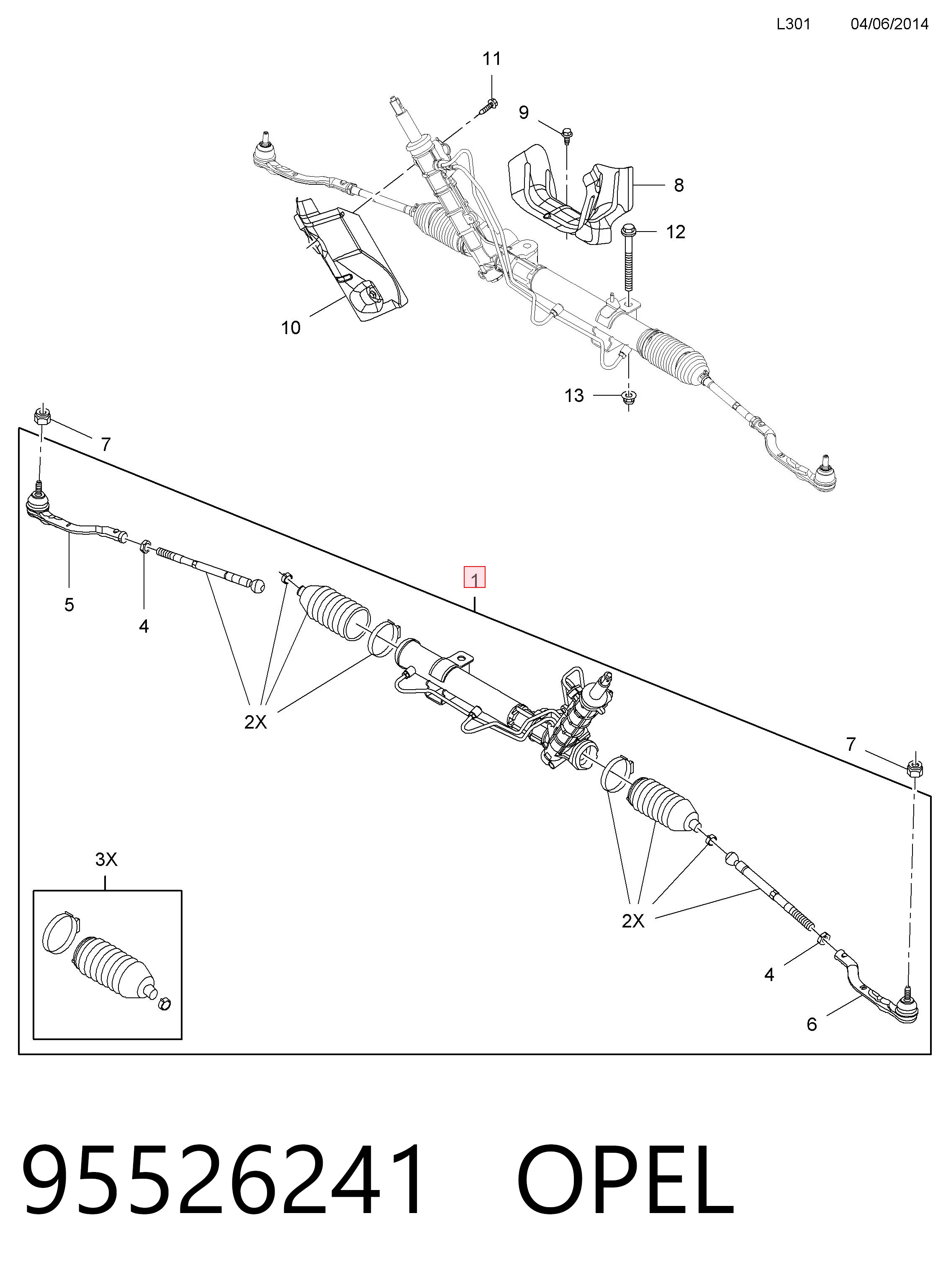 Cremalheira da direção Renault Trafic preço, a partir de 91,24 USD