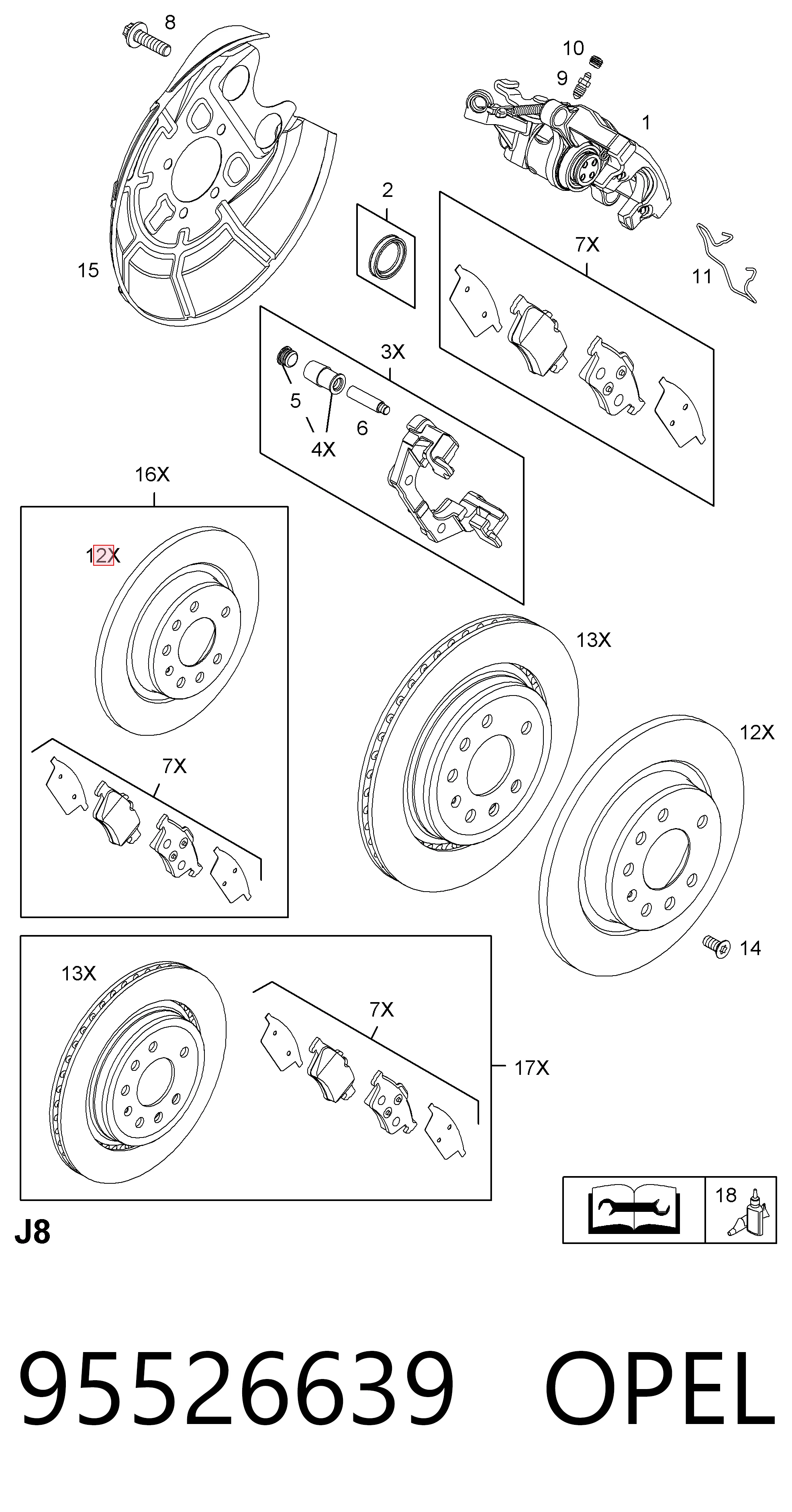  Vectra  carrinha (2002-2008) original desde 43,43 €