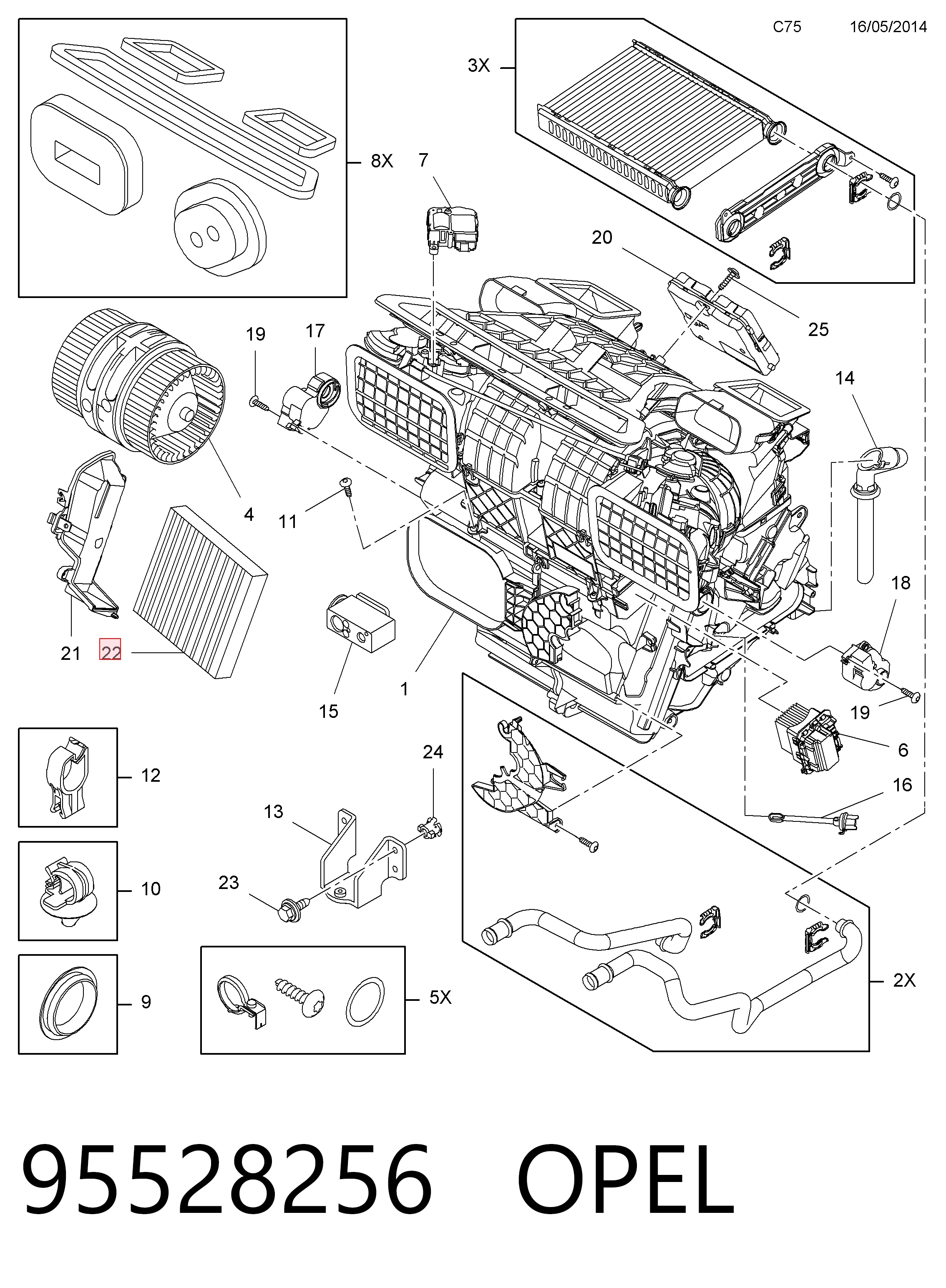 95528256 Opel