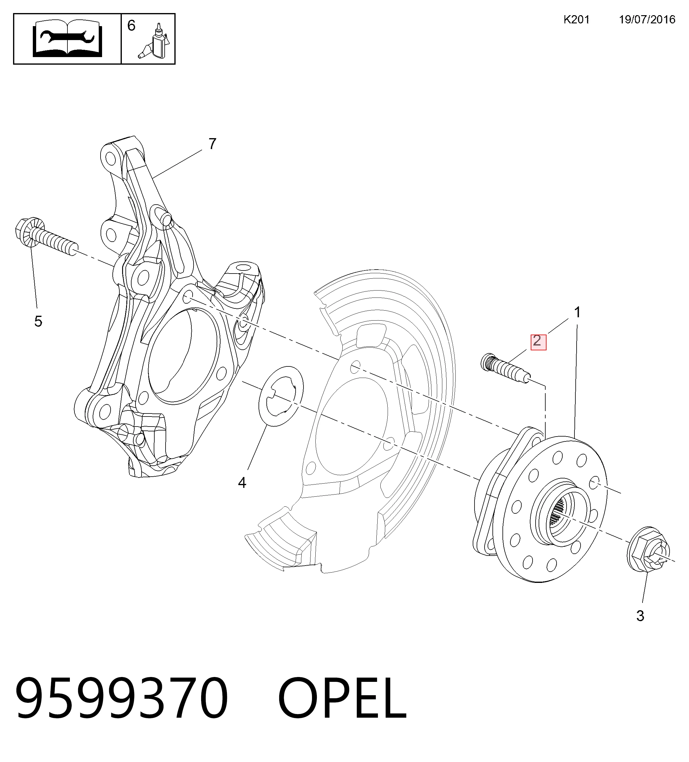 Parafuso de roda Opel Astra   ao melhor preço