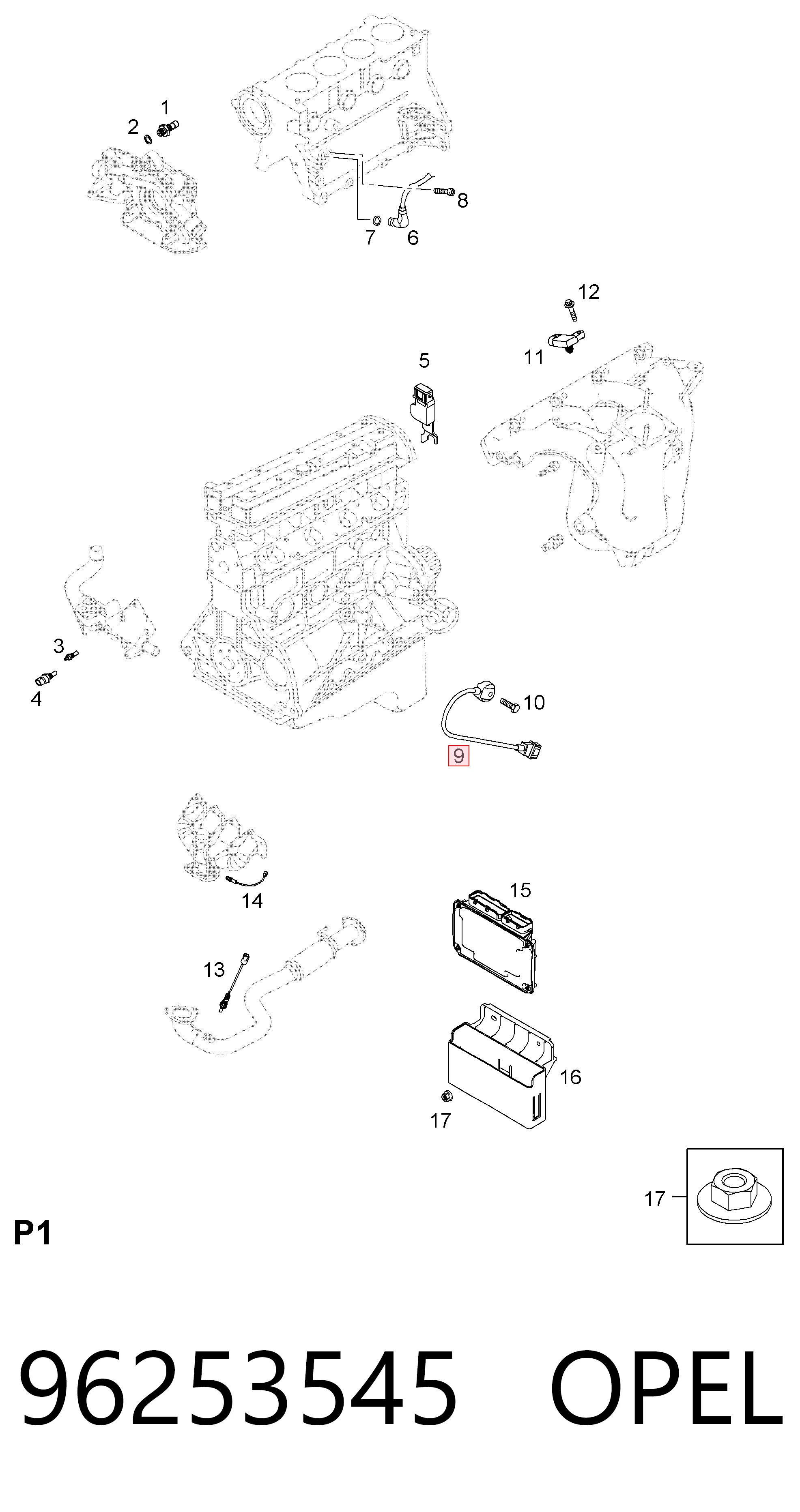  para Chevrolet Aveo  (T250, T255)