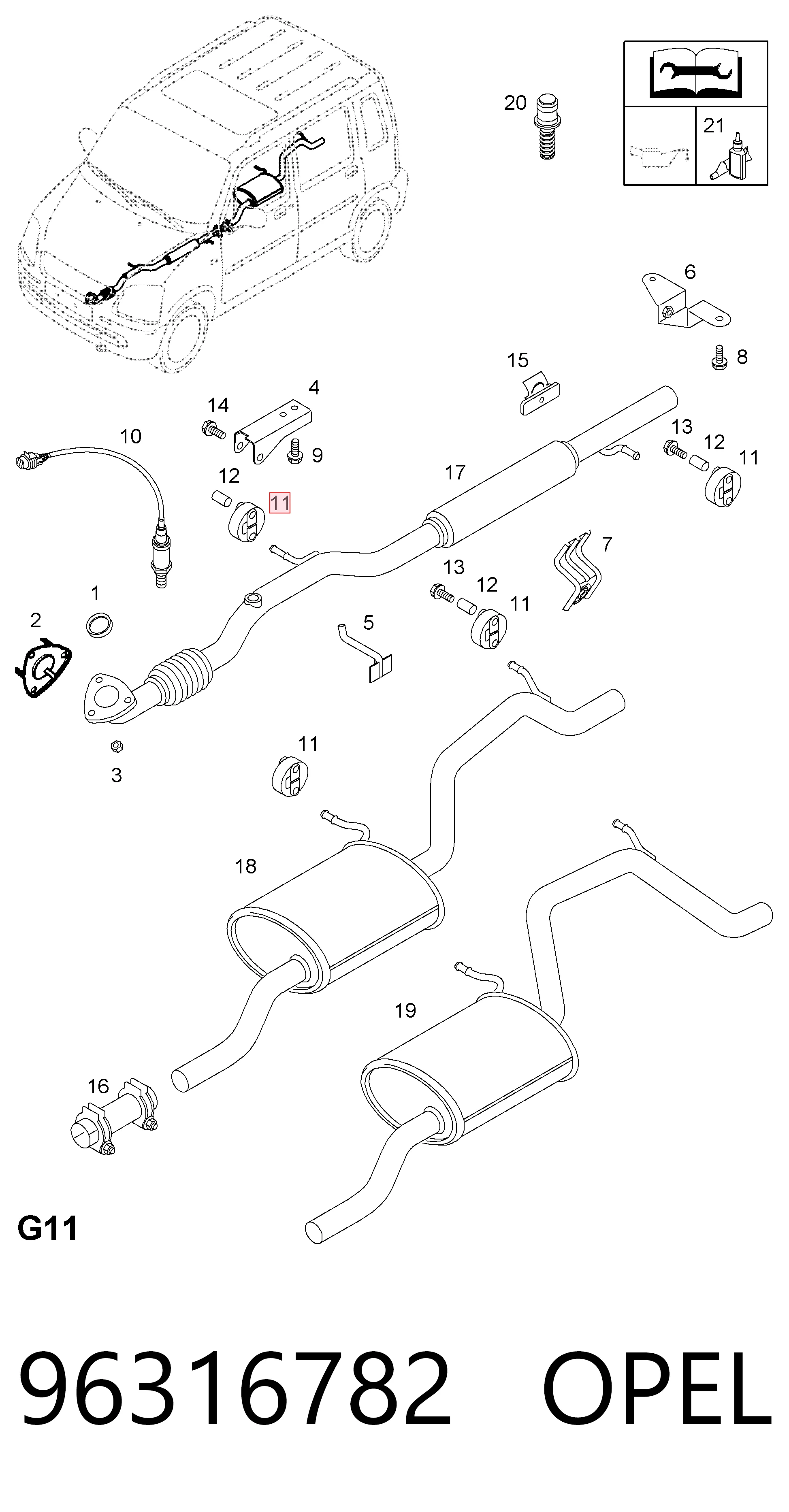 96316782 Opel