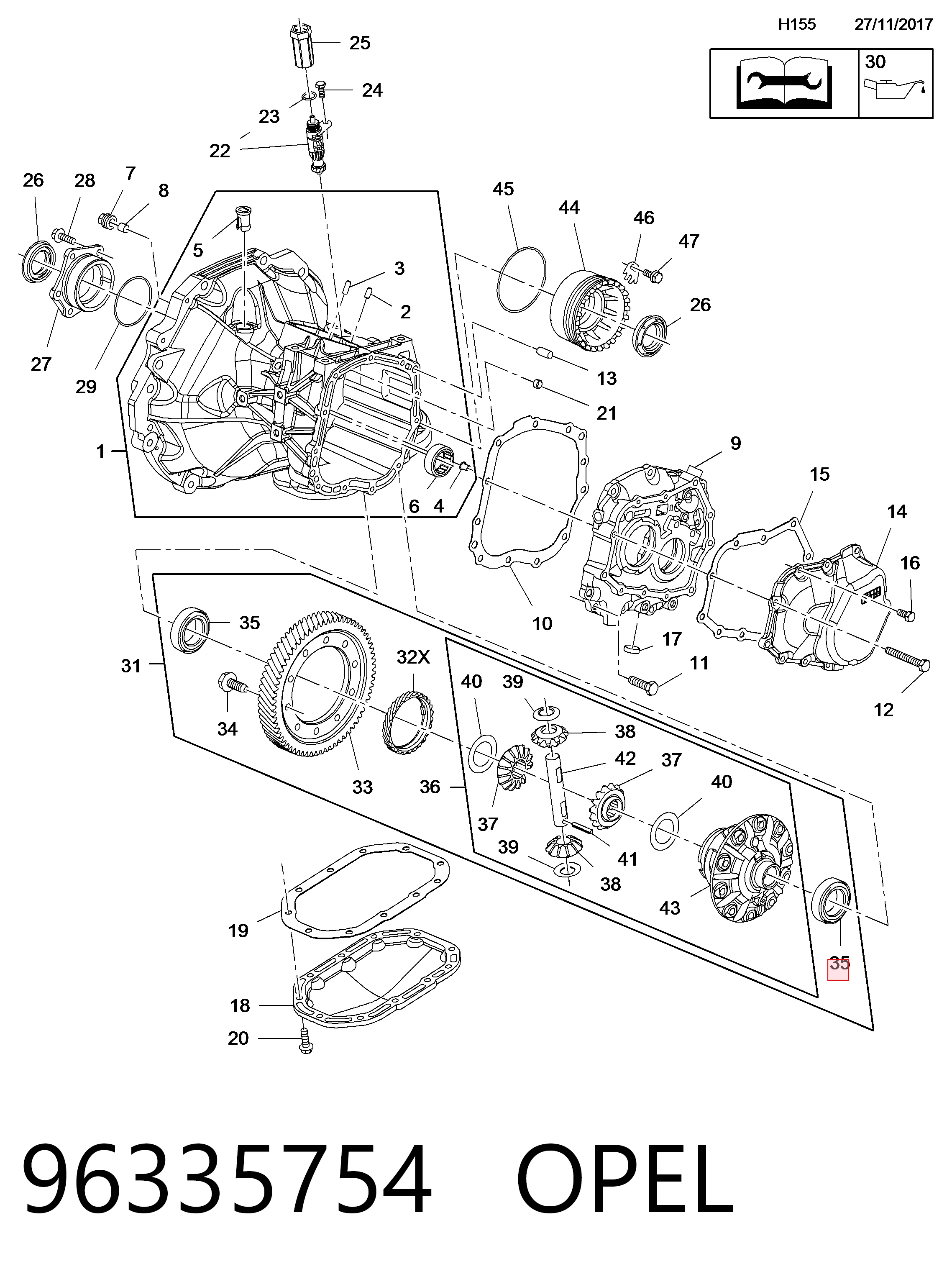 96335754 Opel