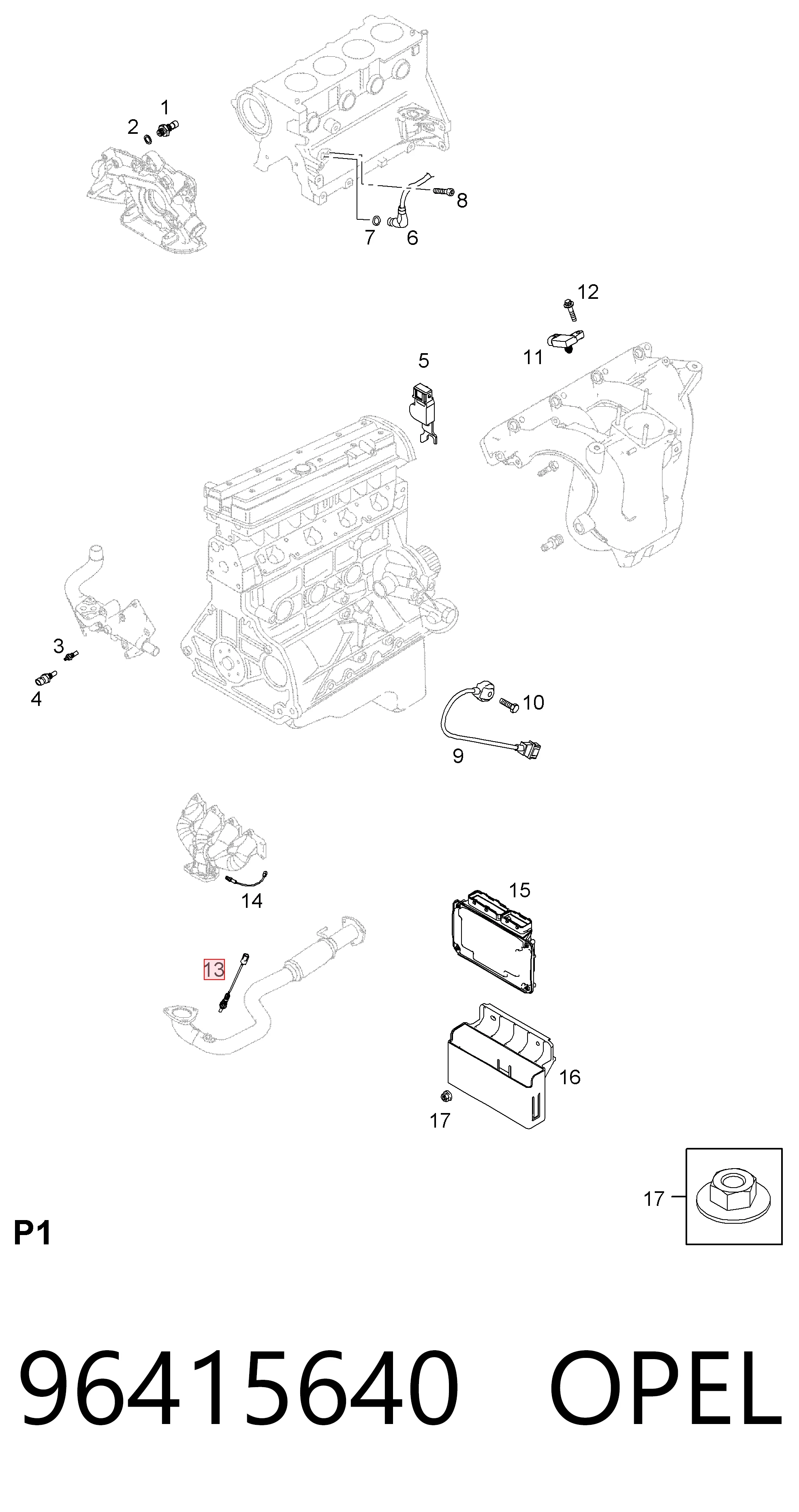 96415640 Opel