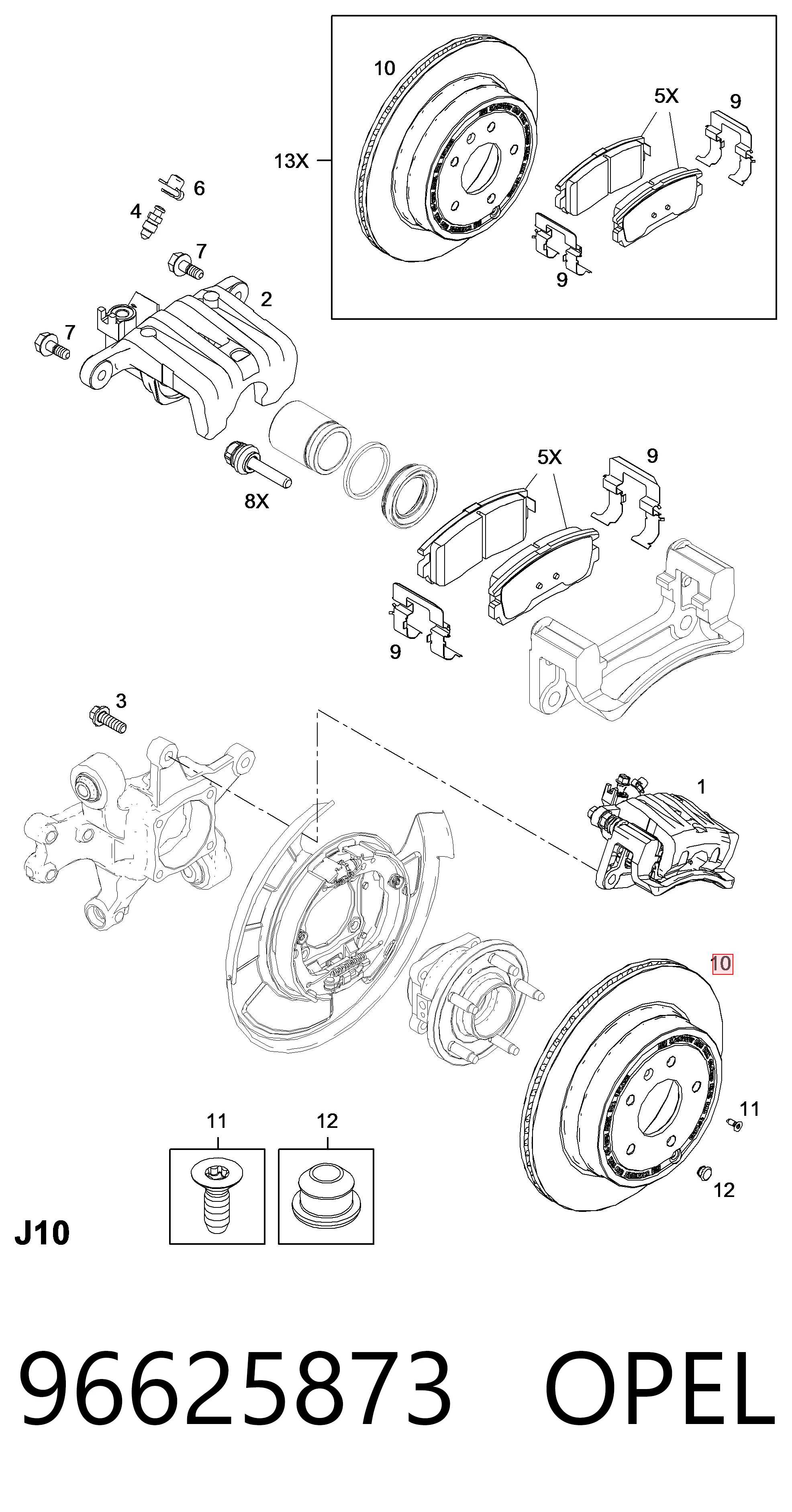 96625873 Opel