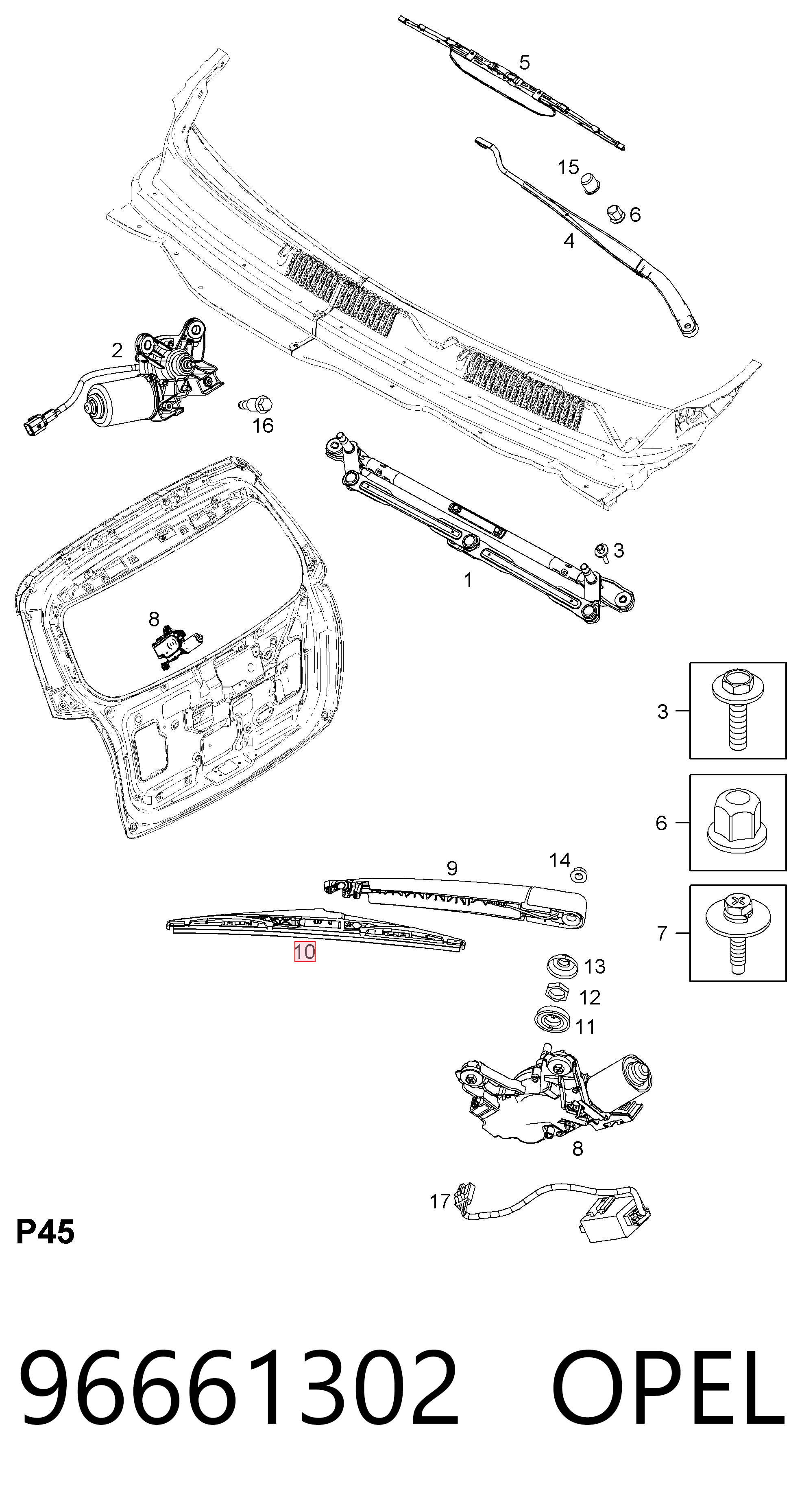 96661302 Opel