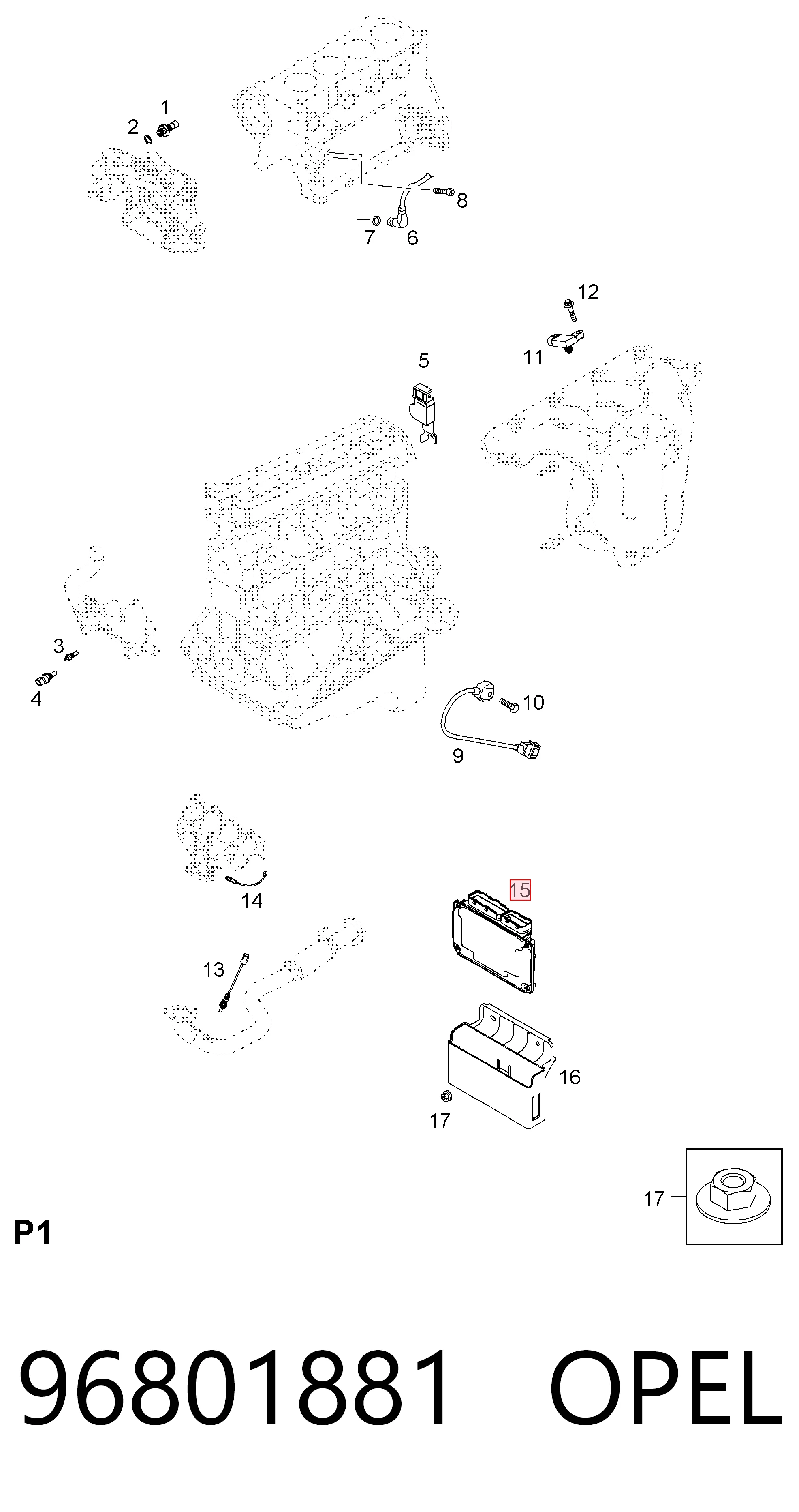 96801881 Opel