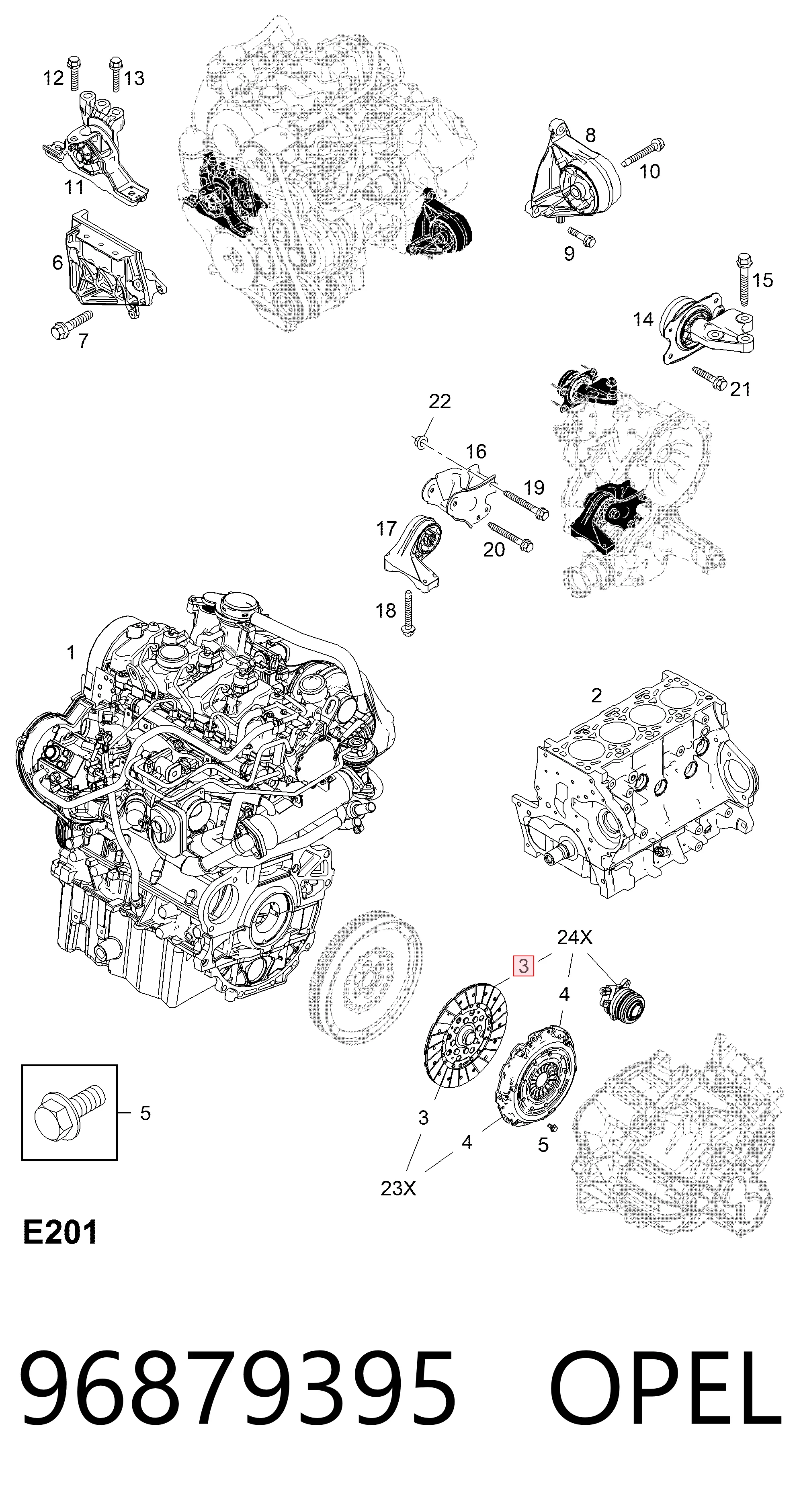 Disco de embraiagem para Chevrolet Epica II V250